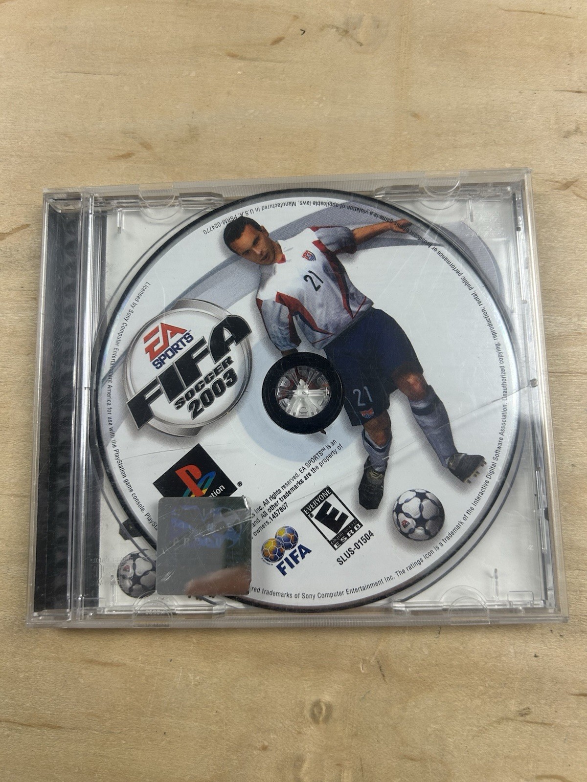 FIFA Soccer 2003 EA Sports Sony PlayStation 1 PS1 IN CASE *See Desc.