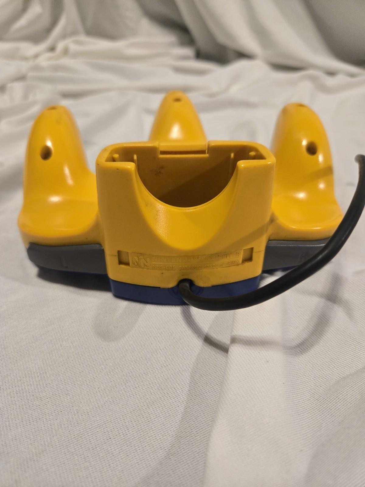 Nintendo 64 Pokemon Edition N64 Controller Blue & Yellow GOOD Rare