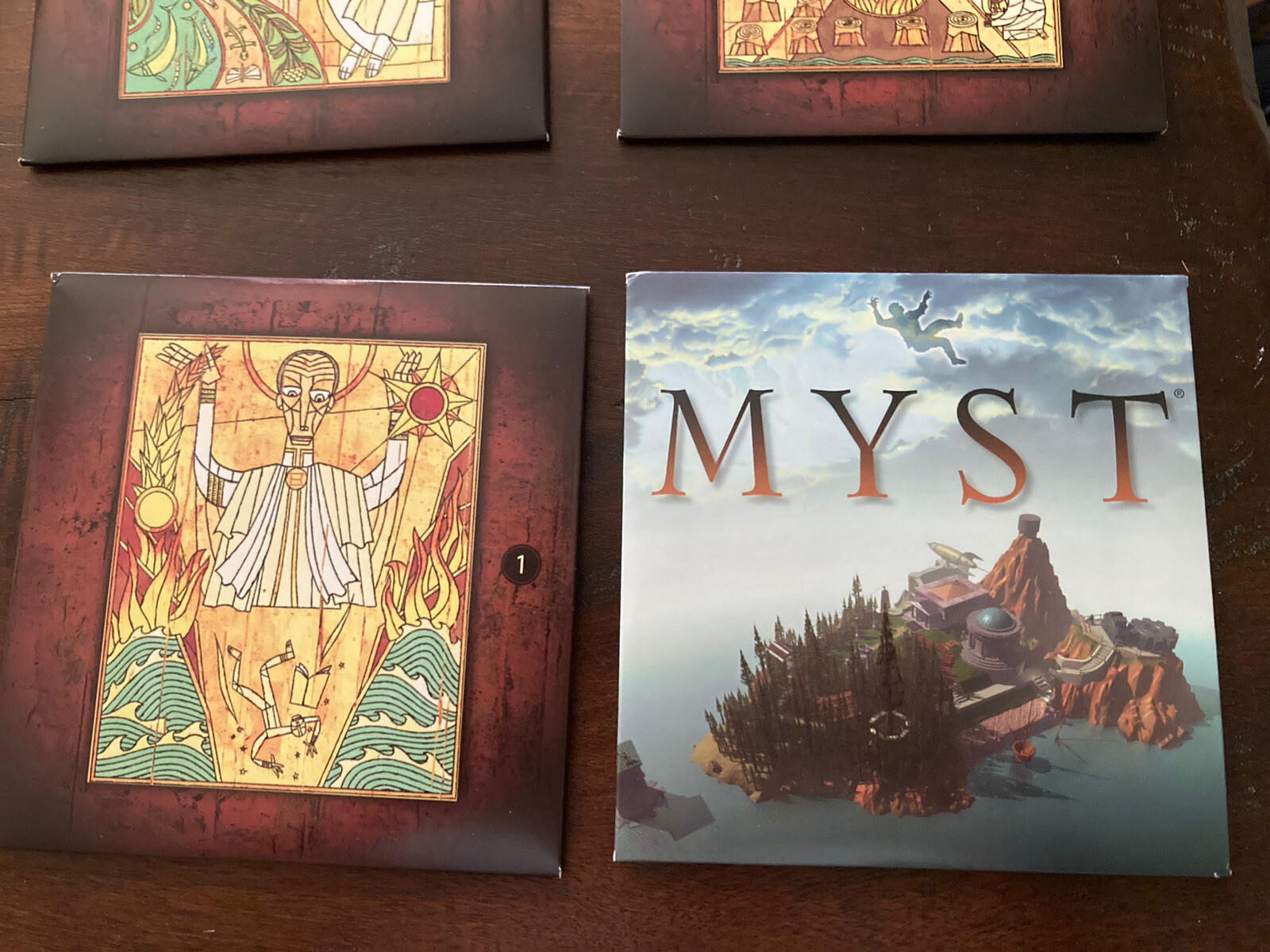 Riven PC, Solutions Book, Some Myst Disc, Not Sure If Myst Is Complete. See Pics