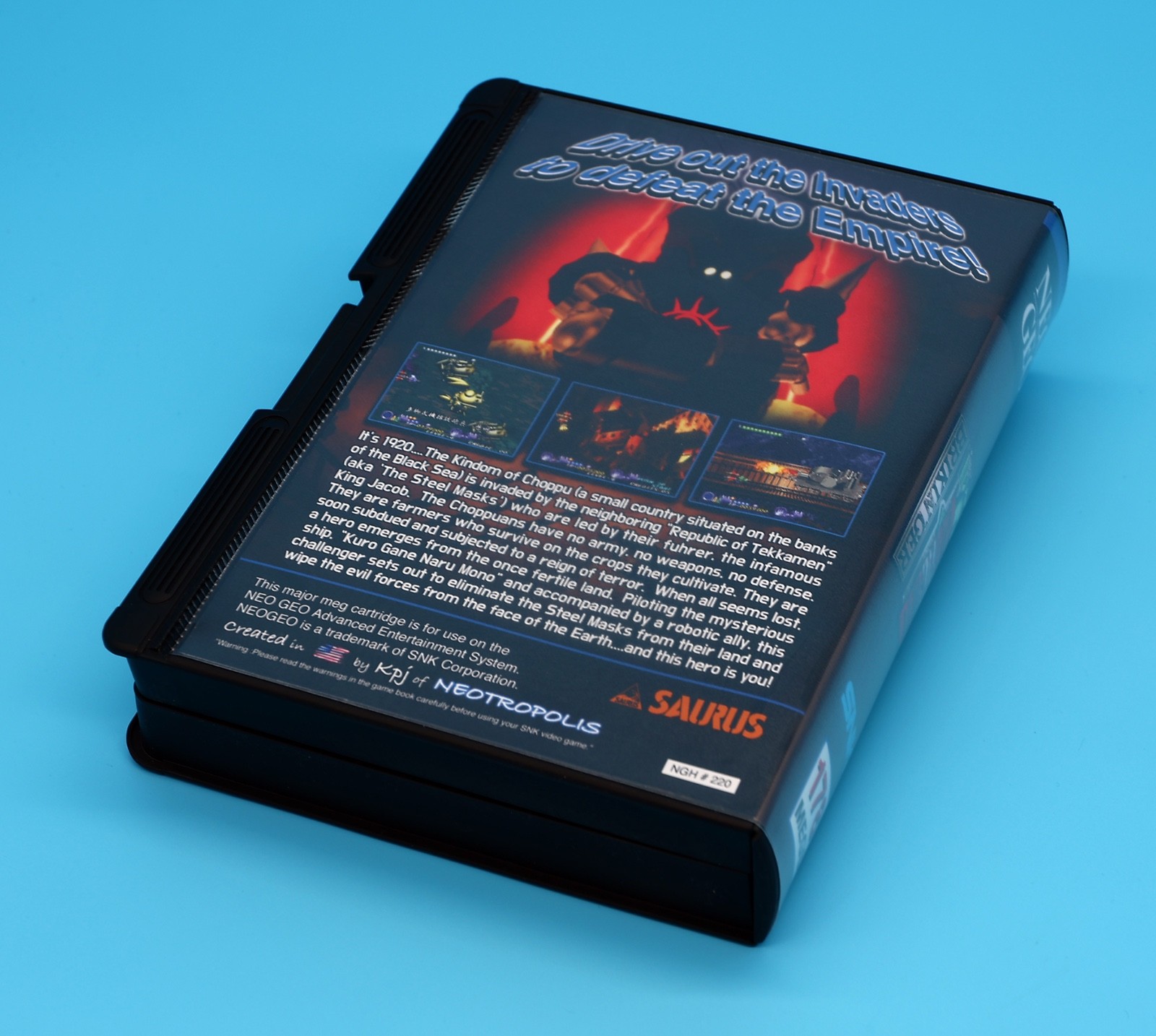 Iron Clad Brikin’ger US English AES • Neo Geo NGH System/Console • SNK Shooter