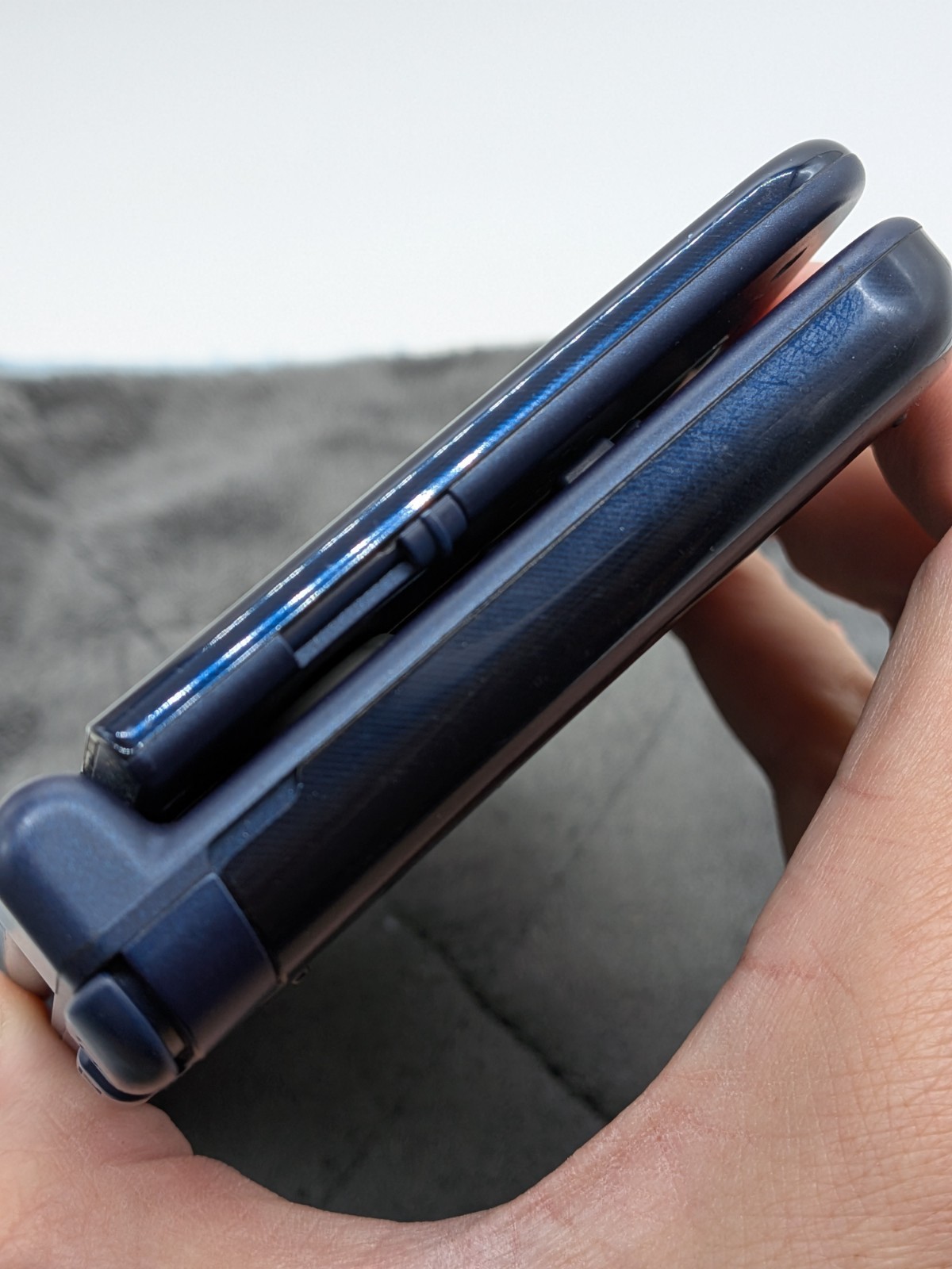 【Excellent5】Nintendo NEW 3DS LL XL Blue Handheld Used Game Console From Japan