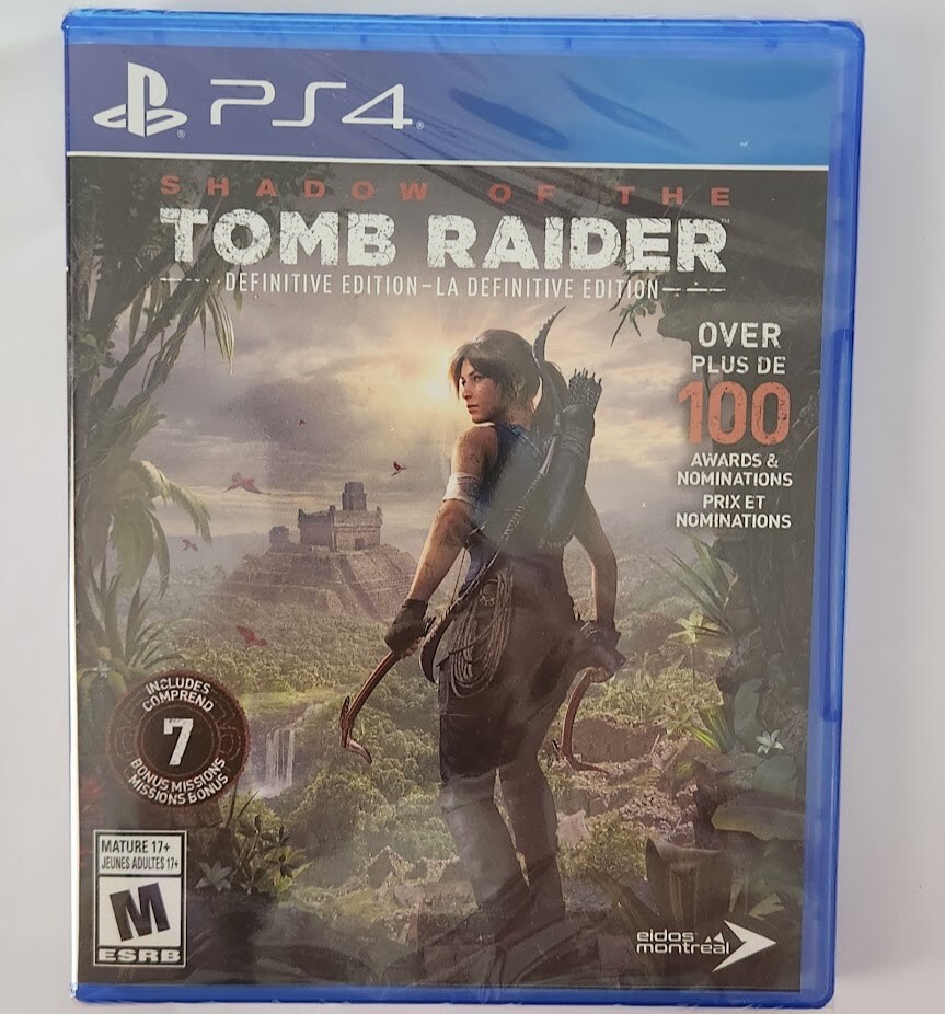 Rise of the Tomb Raider & Shadow of the Tomb Raider PS4 New Game Bundle Special