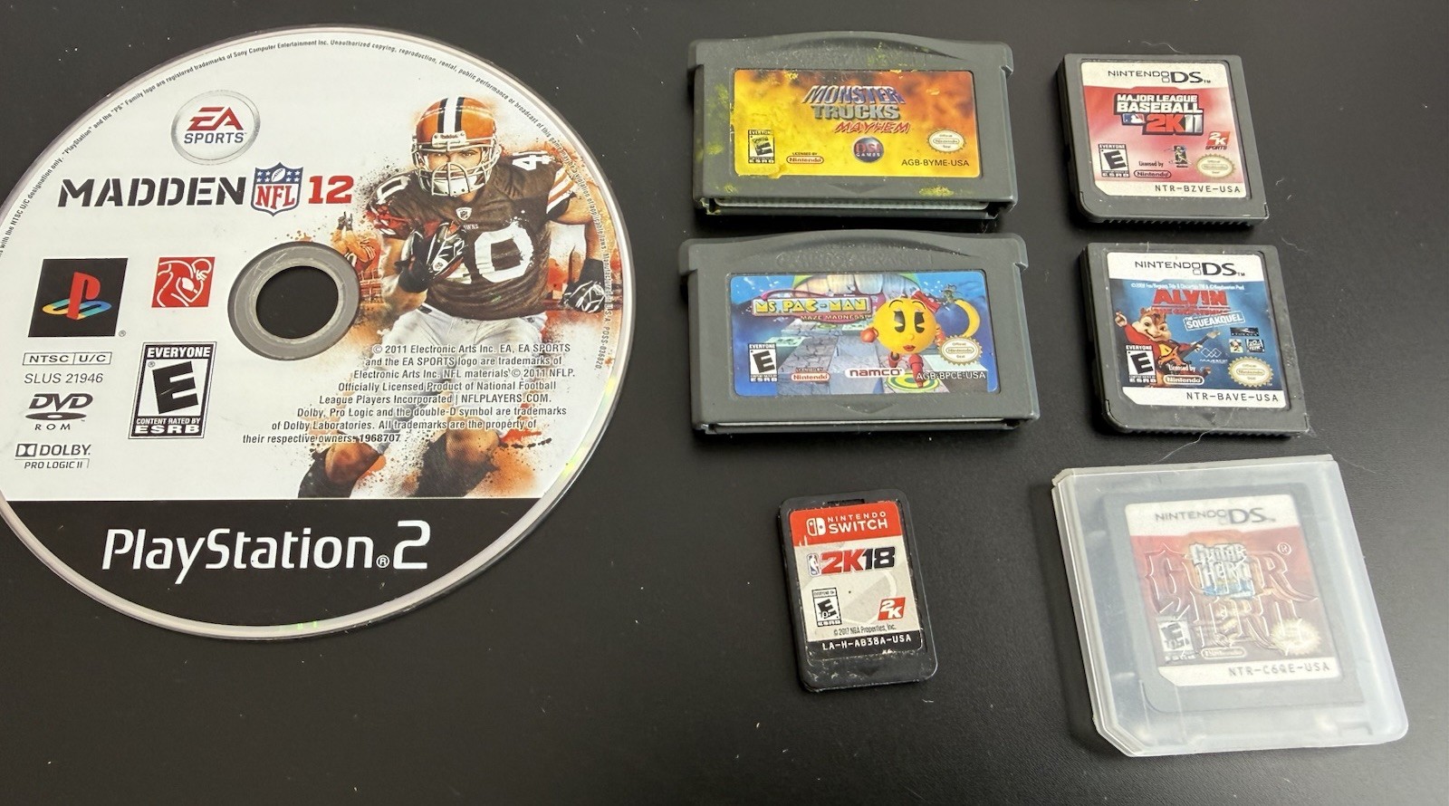 Video Game Lot of (33) Mixed PS3 Wii PS4 Xbox One Xbox 360 DS Gameboy Switch