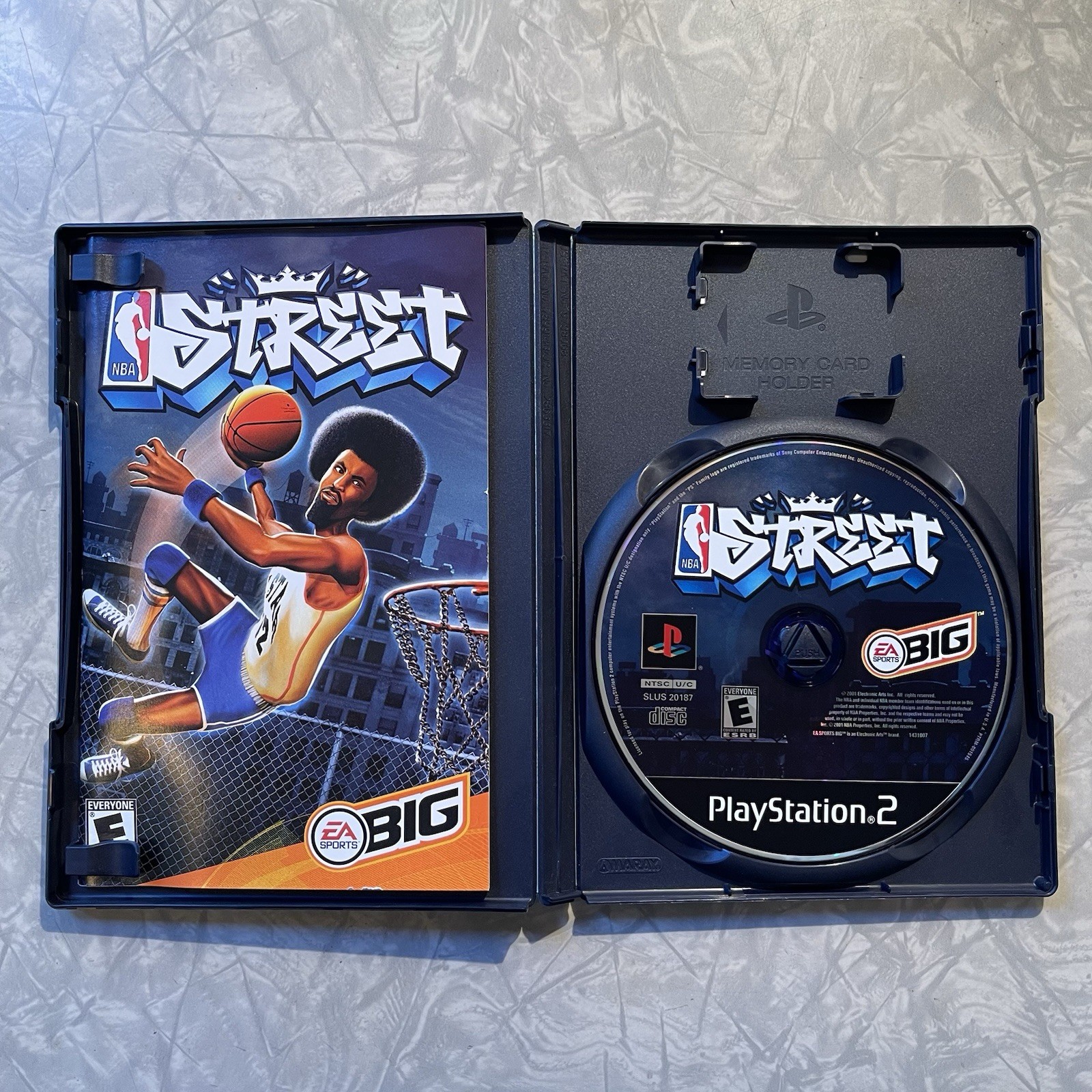 NBA Street PS2 Sony PlayStation 2 CIB + Manual EA Sports Big