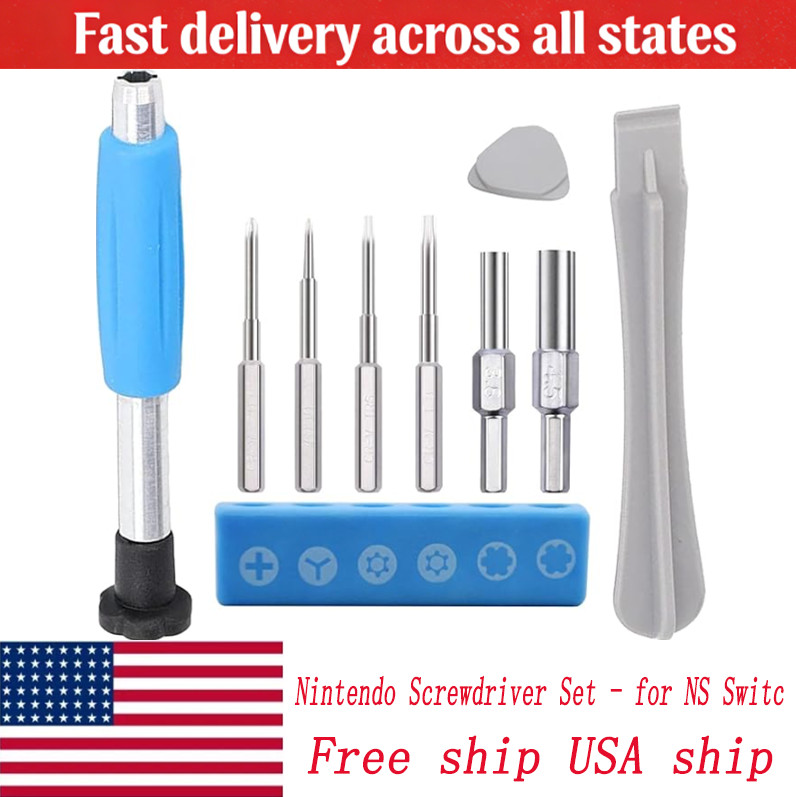 Nintendo Screwdriver Set – for NS Switch, NES/SNES/N64 & Game Boy Consoles