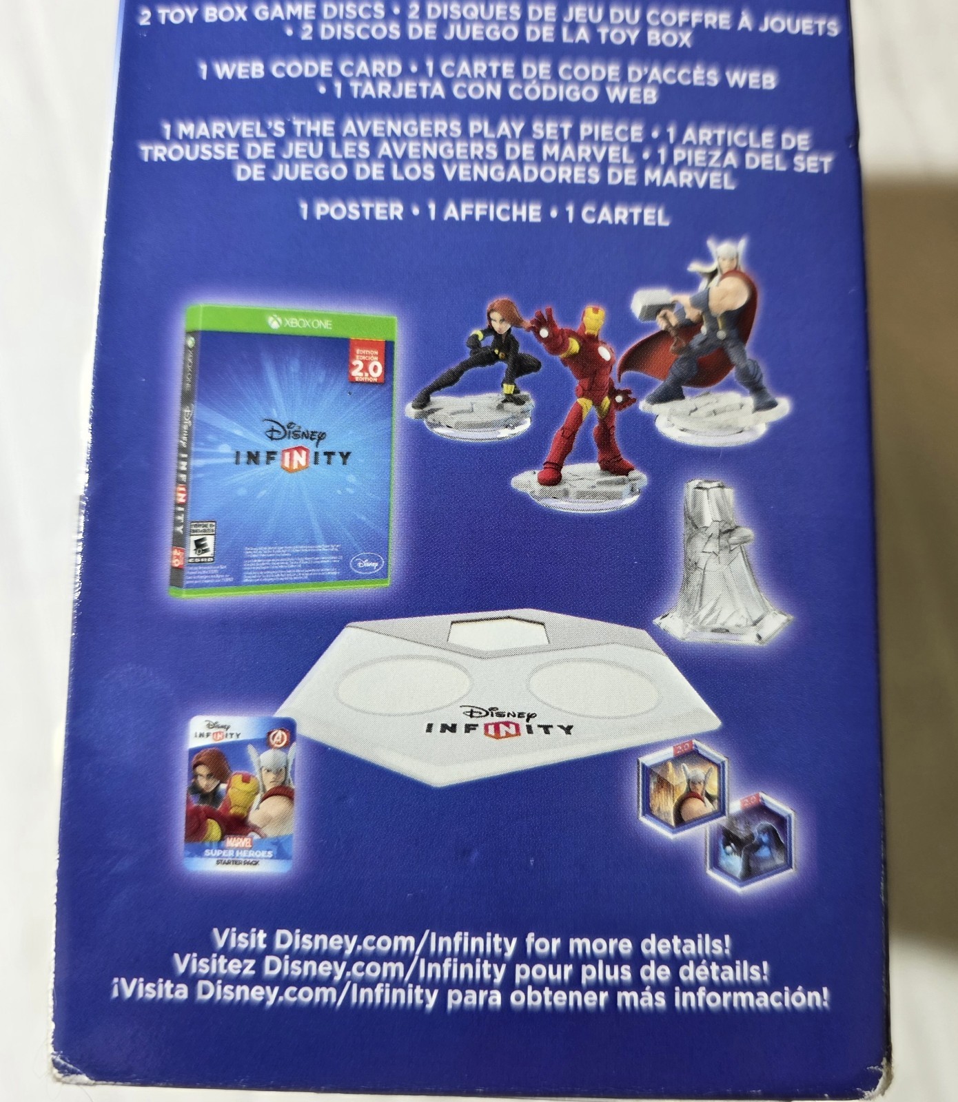 Xbox One Disney Infinity 2.0 Edition Starter Pack Marvel Super Heroes