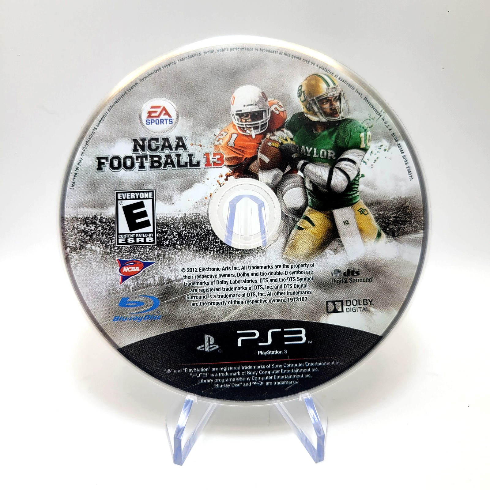 NCAA Football 13 (Sony PlayStation 3, 2012) PS3 TESTED/WORKING – DISC ONLY!