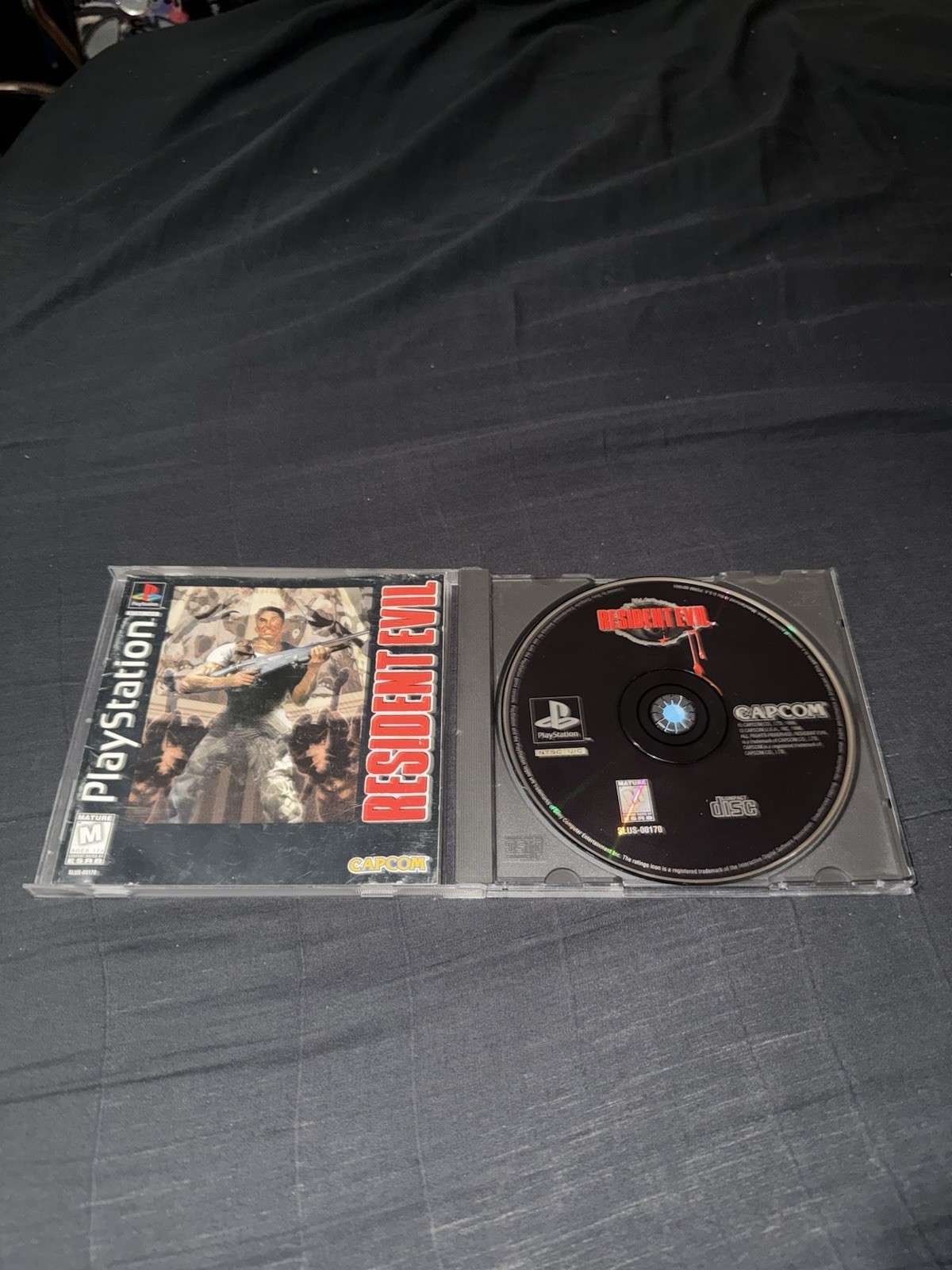 Resident Evil PlayStation 1 Game & Manual W/Registration Only – Tested!