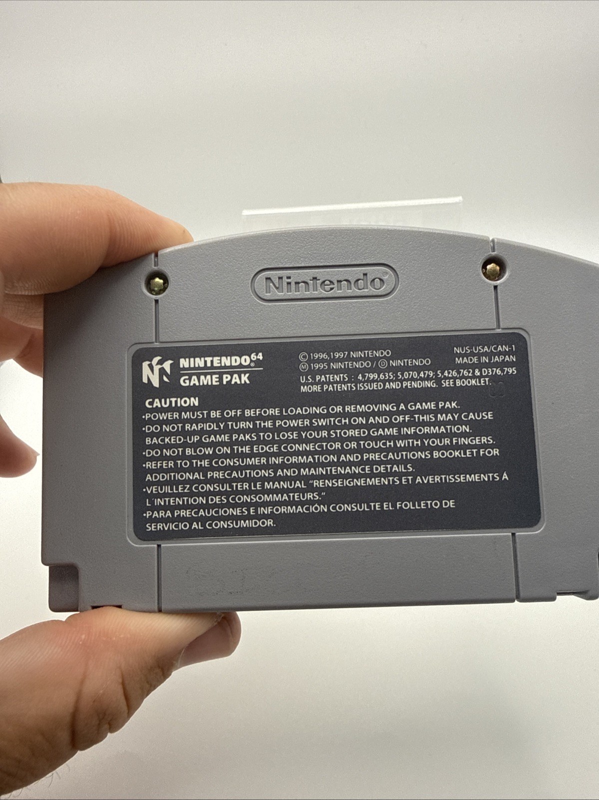 Nintendo 64 Virtual Pool 64 N64 Authentic OEM Cartridge Only Tested