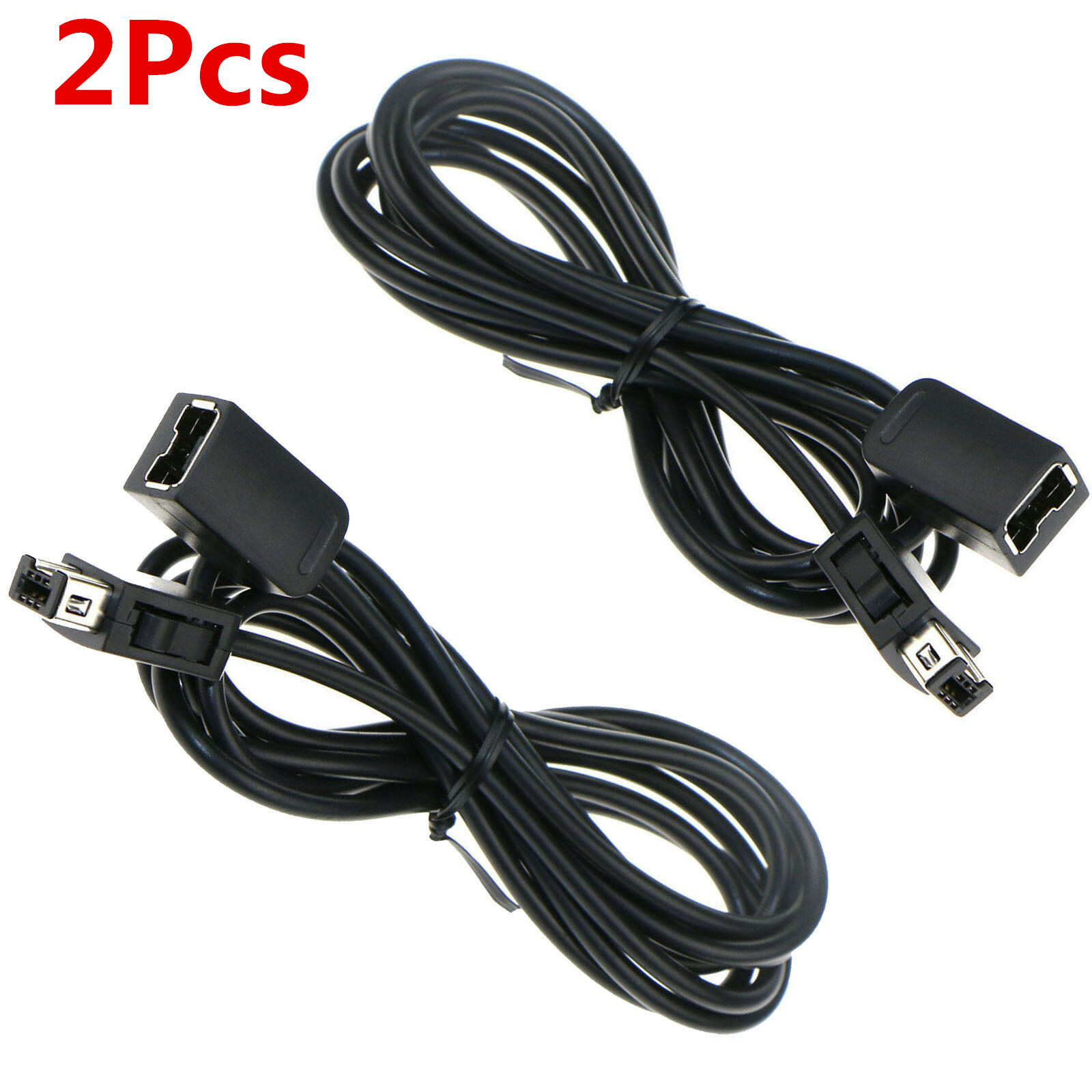 2 PCS x 6.5FT Extension Cable Cord for Nintendo Nes Mini Classic Edition Control