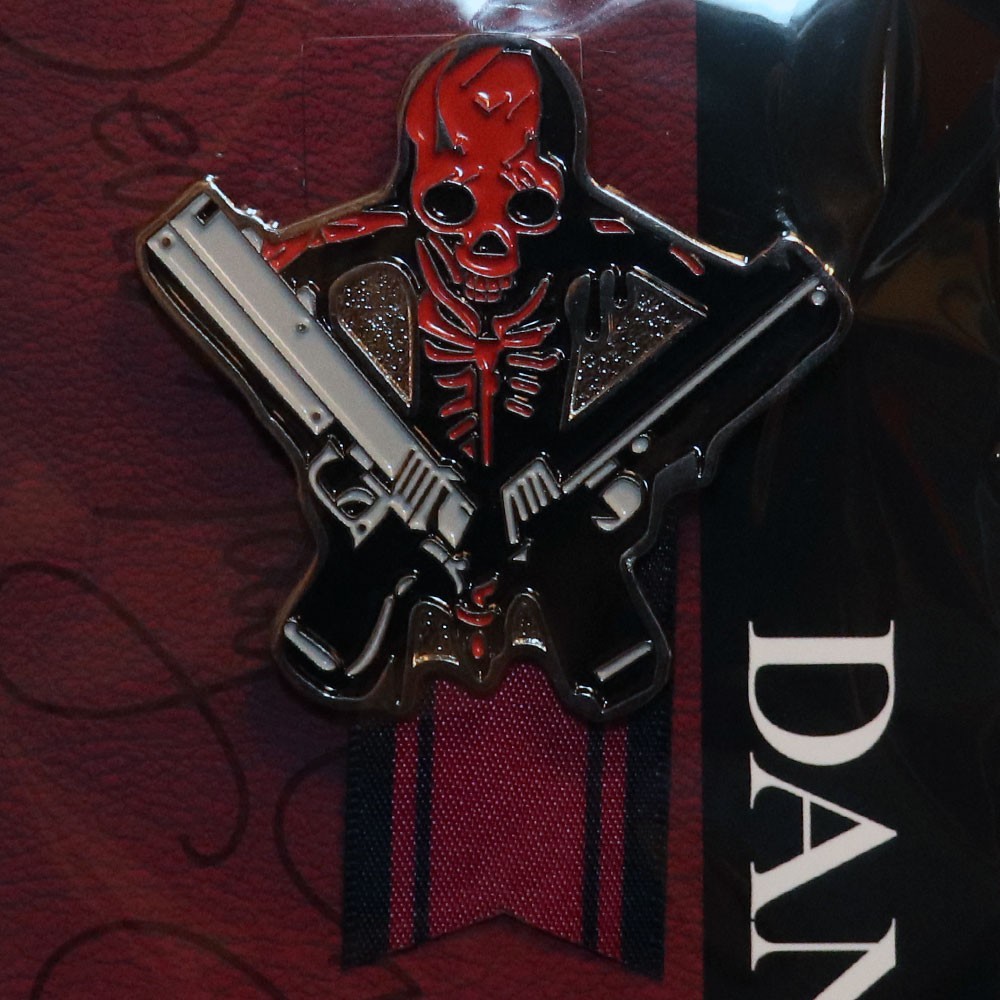 Devil May Cry 5 Dante Emblem Brooch Capcom Store Limited Edition DMC Pin Badge