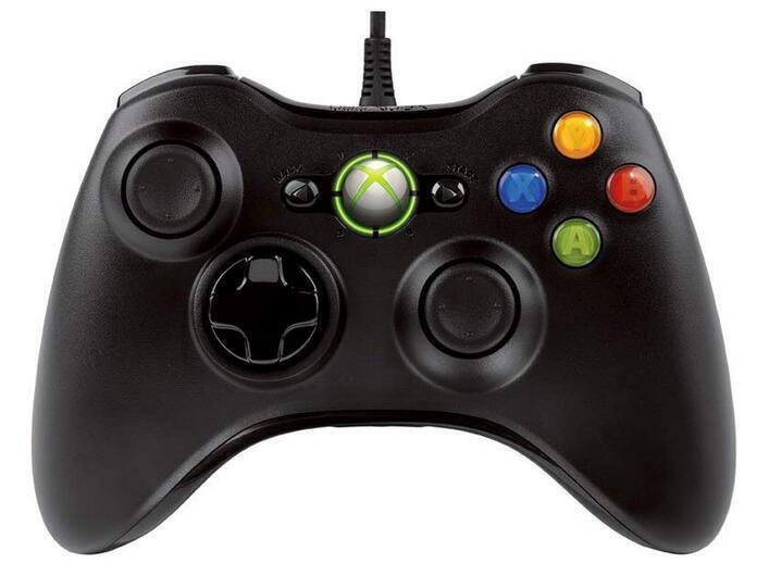 Microsoft Xbox 360 Wired USB2.0 Game Controller PC Windows 11/10/8/7/XP Gamepad!