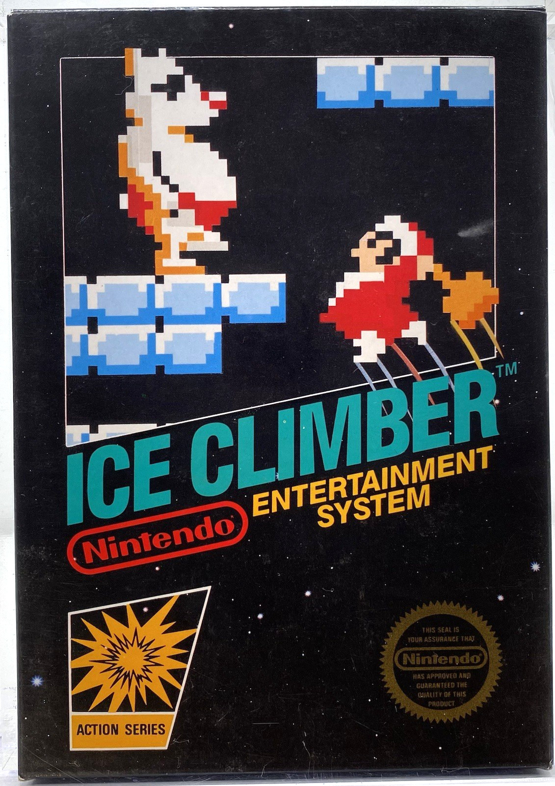 Ice Climber Nintendo NES Brand New 1985 Non Rev Black Seal VGA Qualified Q 85+