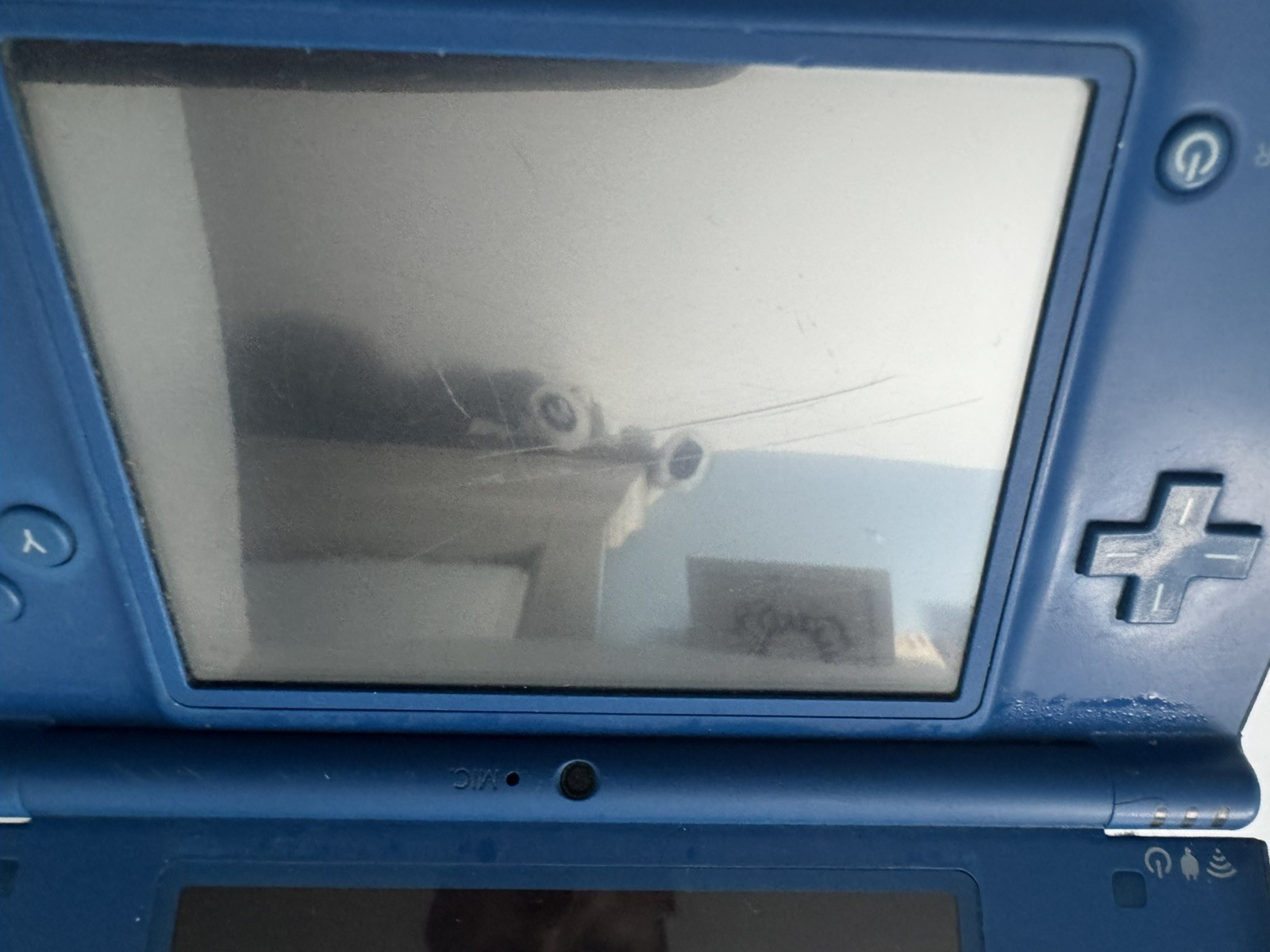 Nintendo DSi XL Midnight Blue Handheld Console System UTL-001 Tested No Stylus