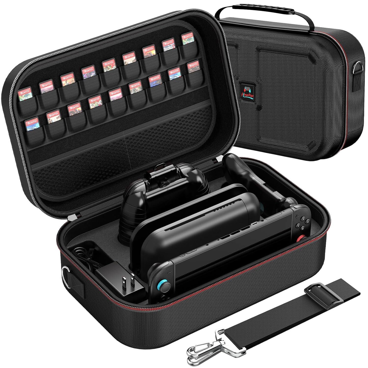 Large Carry Case For Nintendo Switch 2 Waterproof Dustproof Travel Case Bag Gift