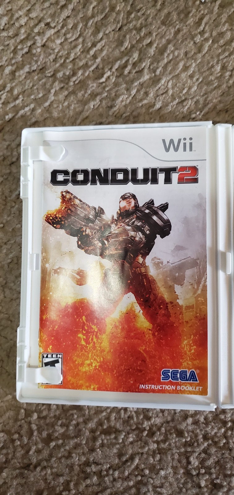 Conduit 2 (Nintendo Wii, 2011) Complete w/Manual! Tested & Working!!