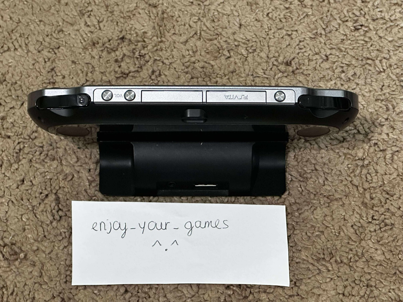 MINT Sony PS Vita OLED PCH-1000/1100 Black Model WIFI w Charger – SHIP IN 1-DAY