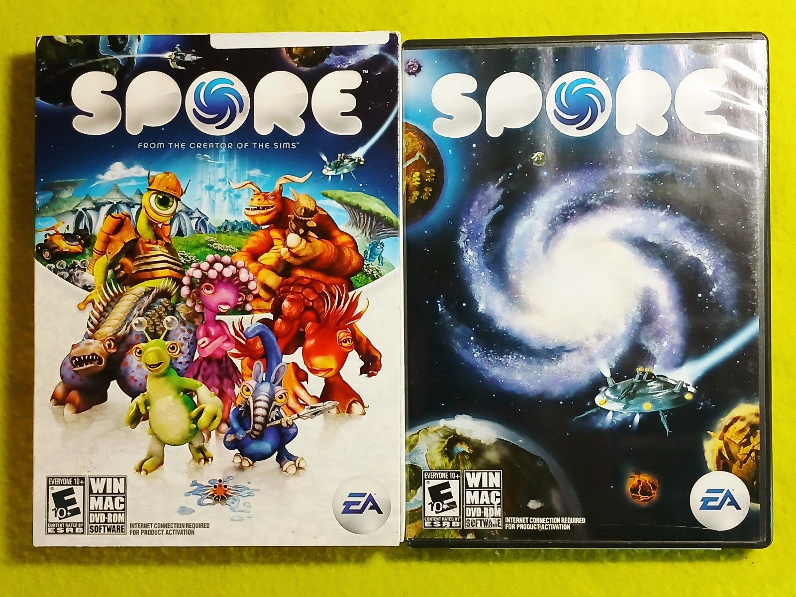 Spore (Windows/Mac, 2008) Complete w/Slipcase, Windows XP Creature Creator OOP
