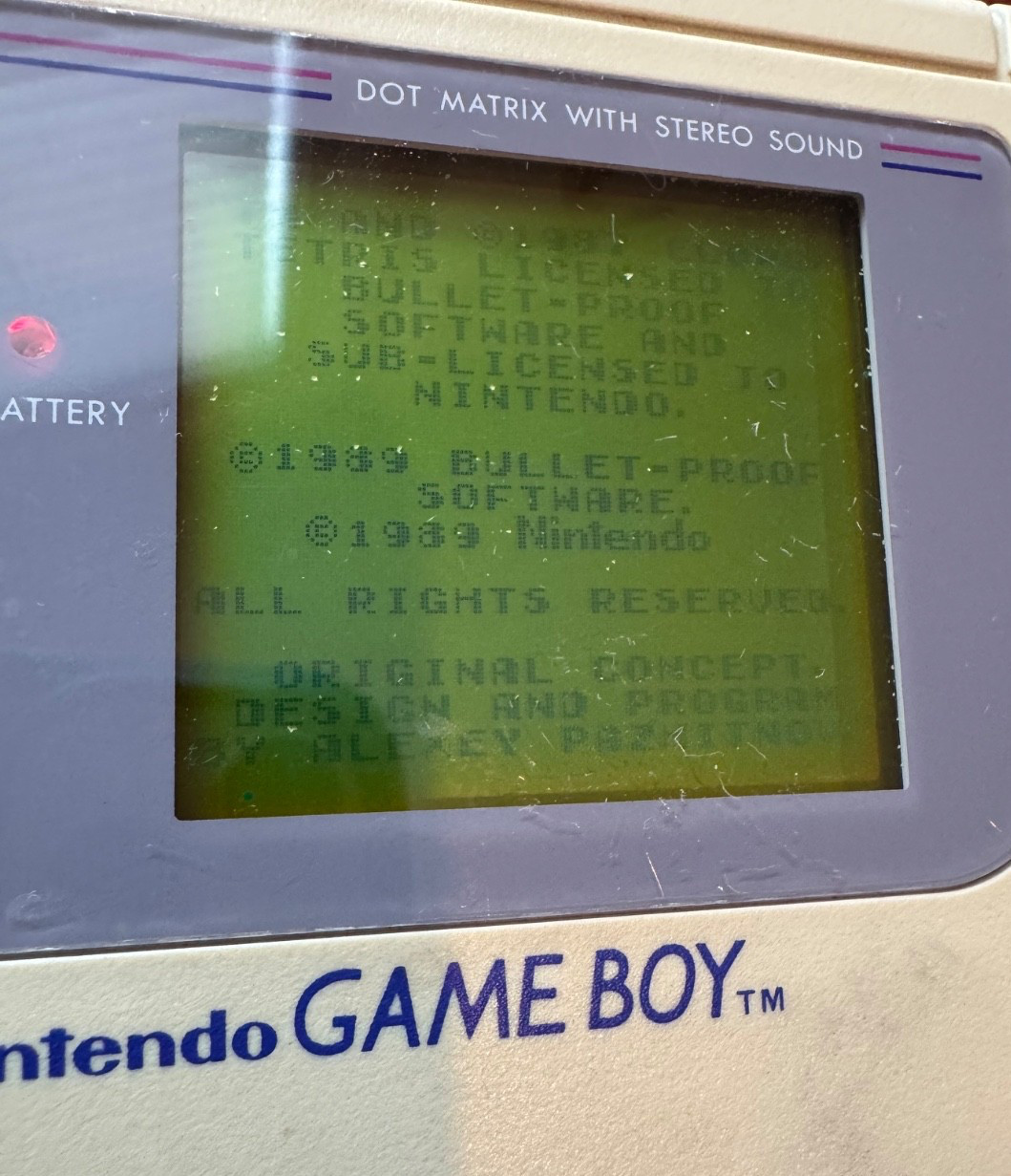 Nintendo Game Boy Original DMG-01 Console – Gray 100% original – Tested Working!