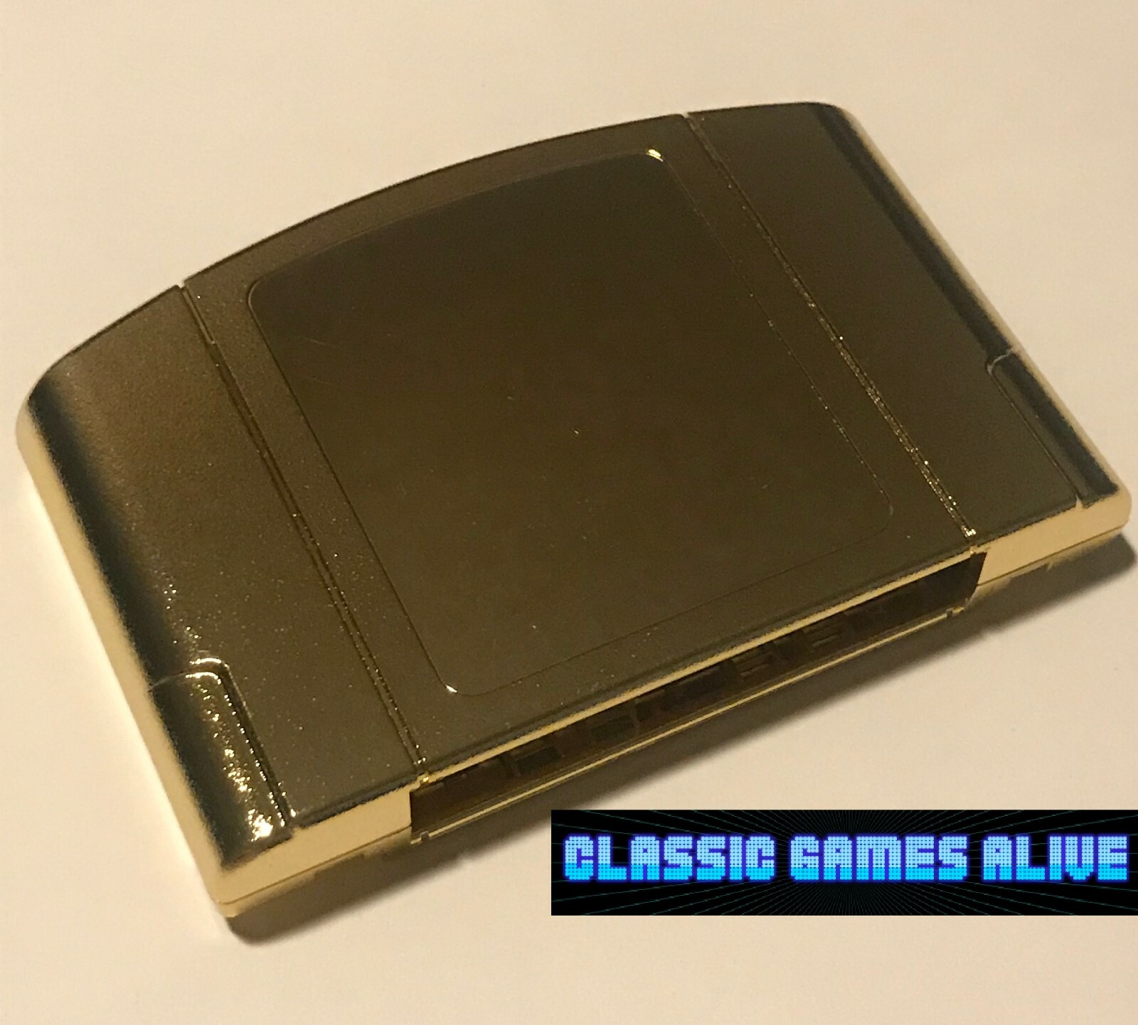 Legend of Zelda Game Case Cartridge – Gold Platinum (Metal Plating) NES SNES N64