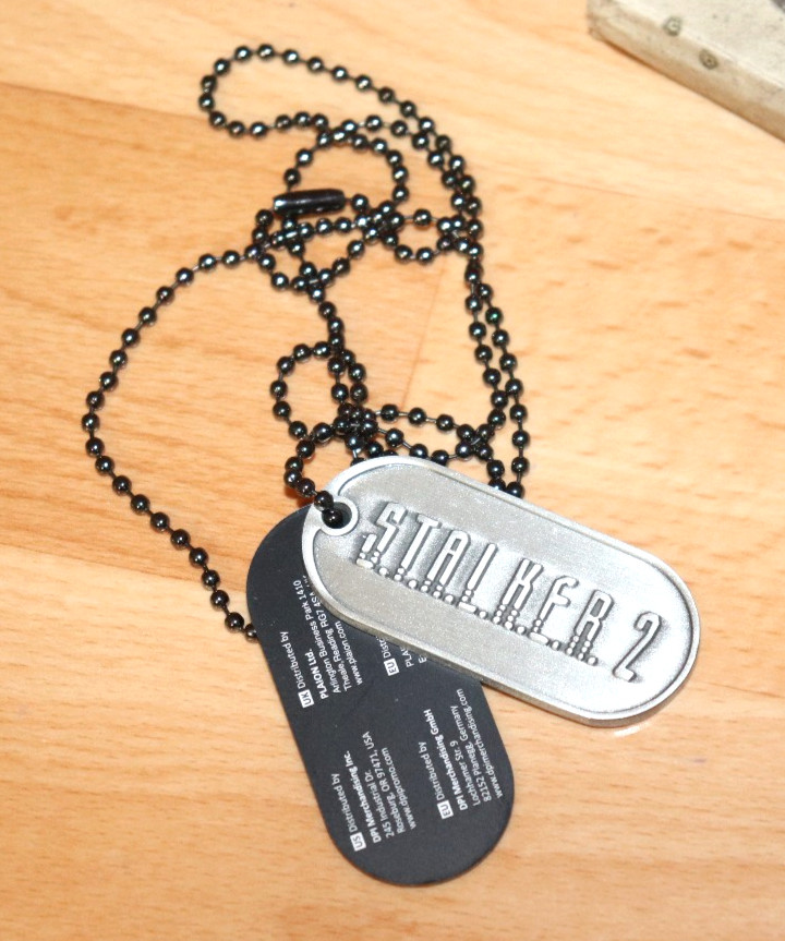S.T.A.L.K.E.R. 2 Heart of Chornobyl Stalker Rare Promo Collectibles Necklace