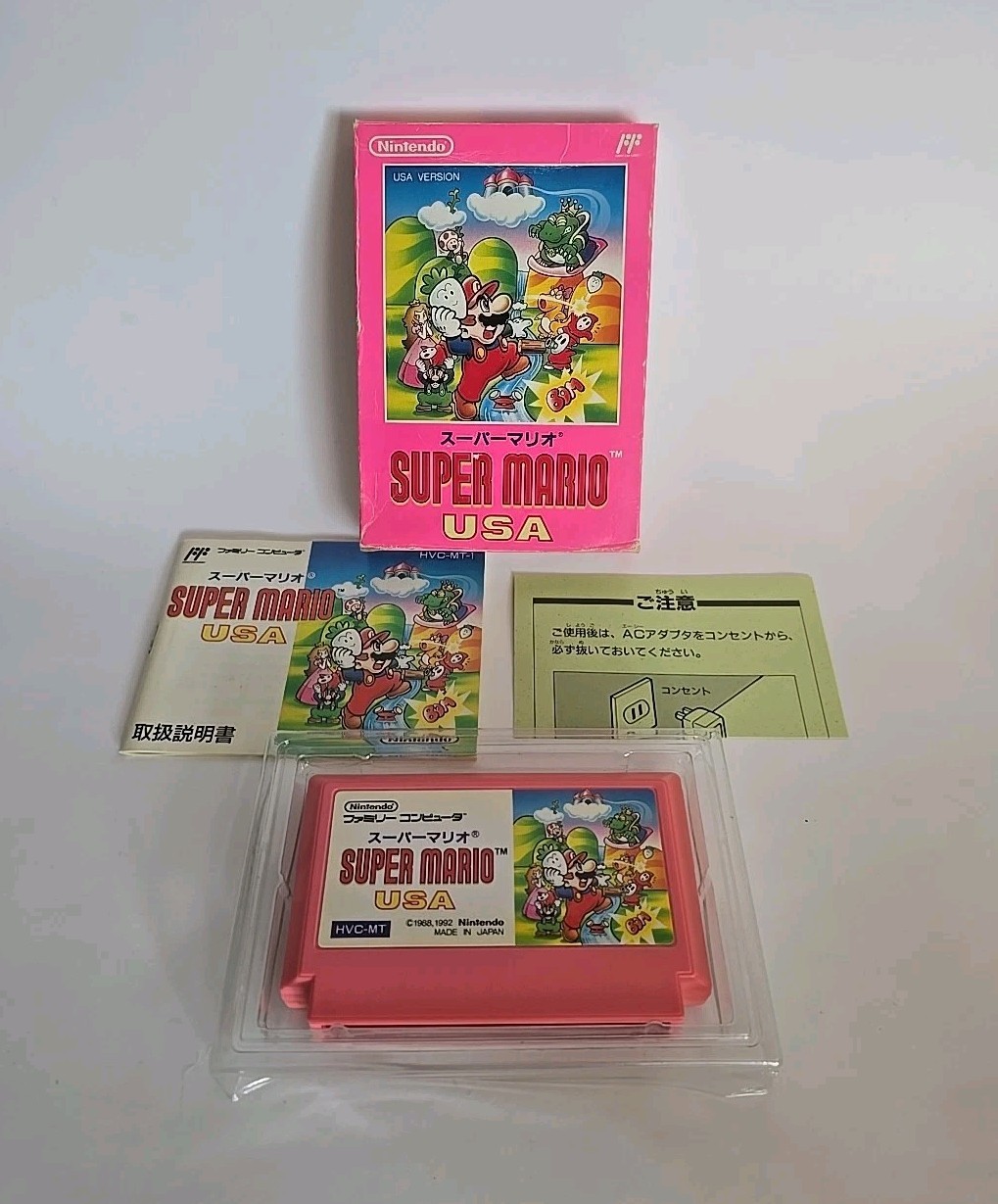 Super Mario 2 USA CIB Famicom FC NES
