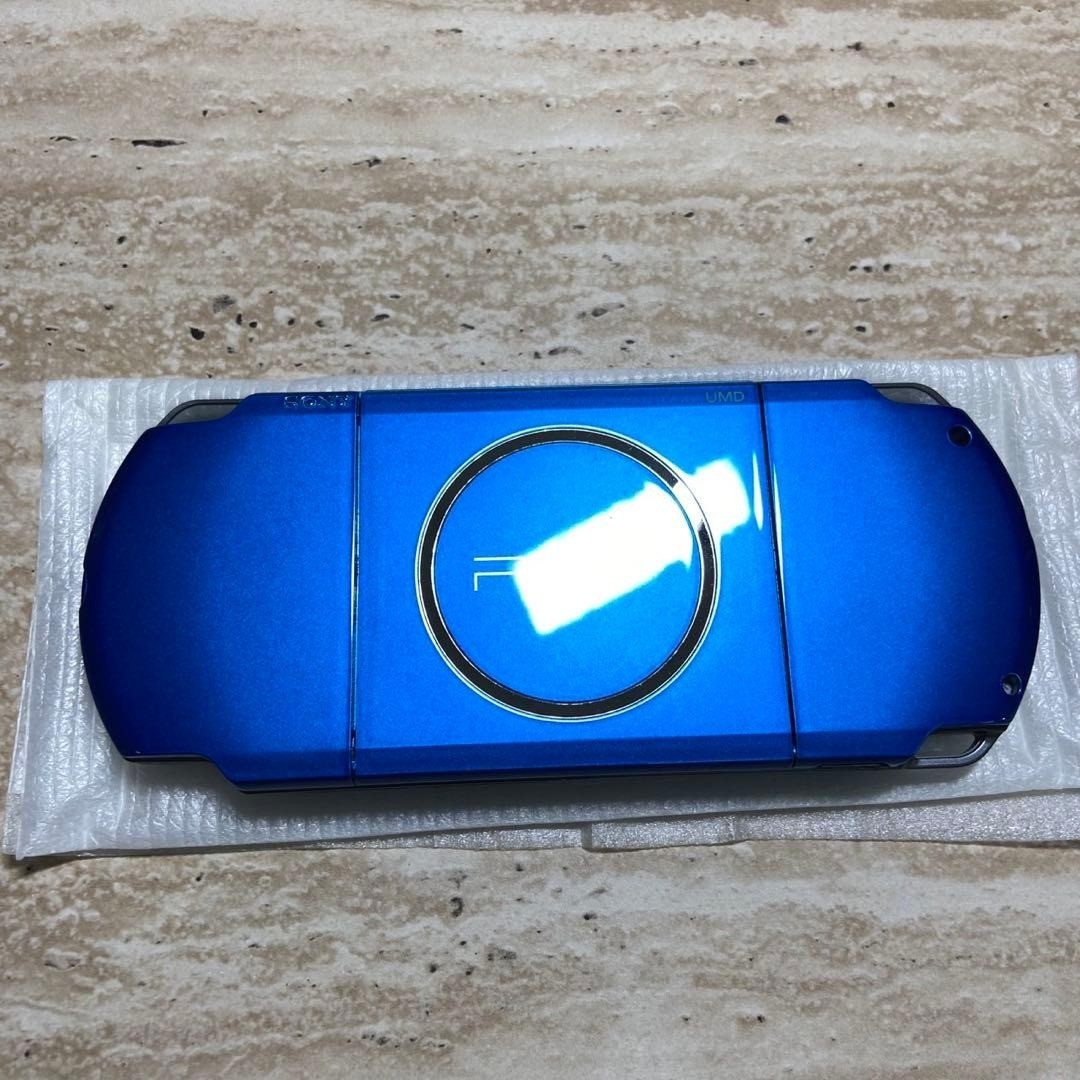 Sony PSP 3000 Vibrant Blue Complete in Box Excellent Condition 7085