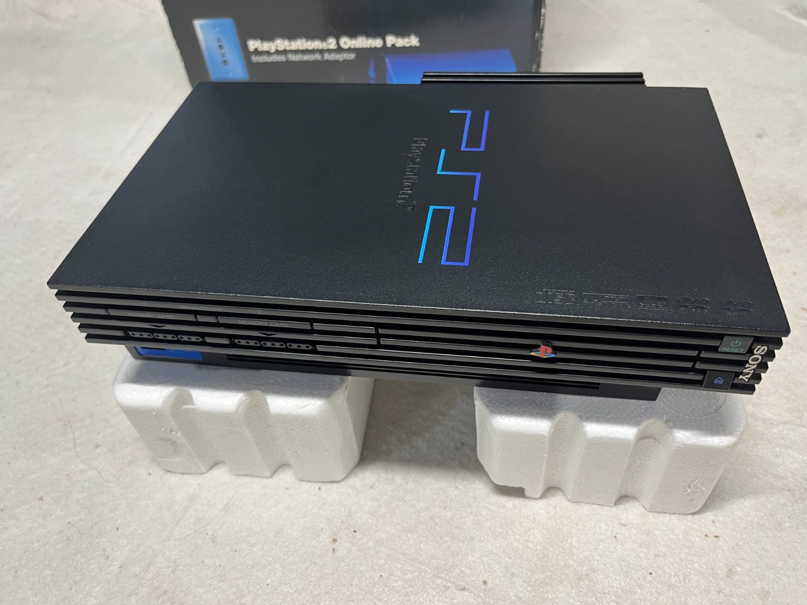 Sony Playstation 2 Online Pack PS2 Console System 39001/N Original BOX Complete