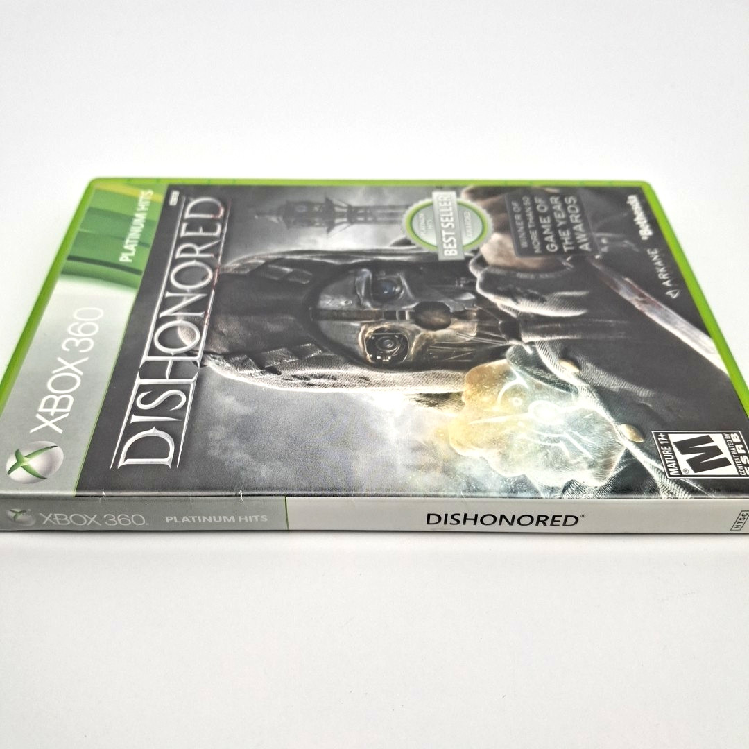 Dishonored (Microsoft Xbox 360, 2012) CIB Complete w/ Manual Tested Works