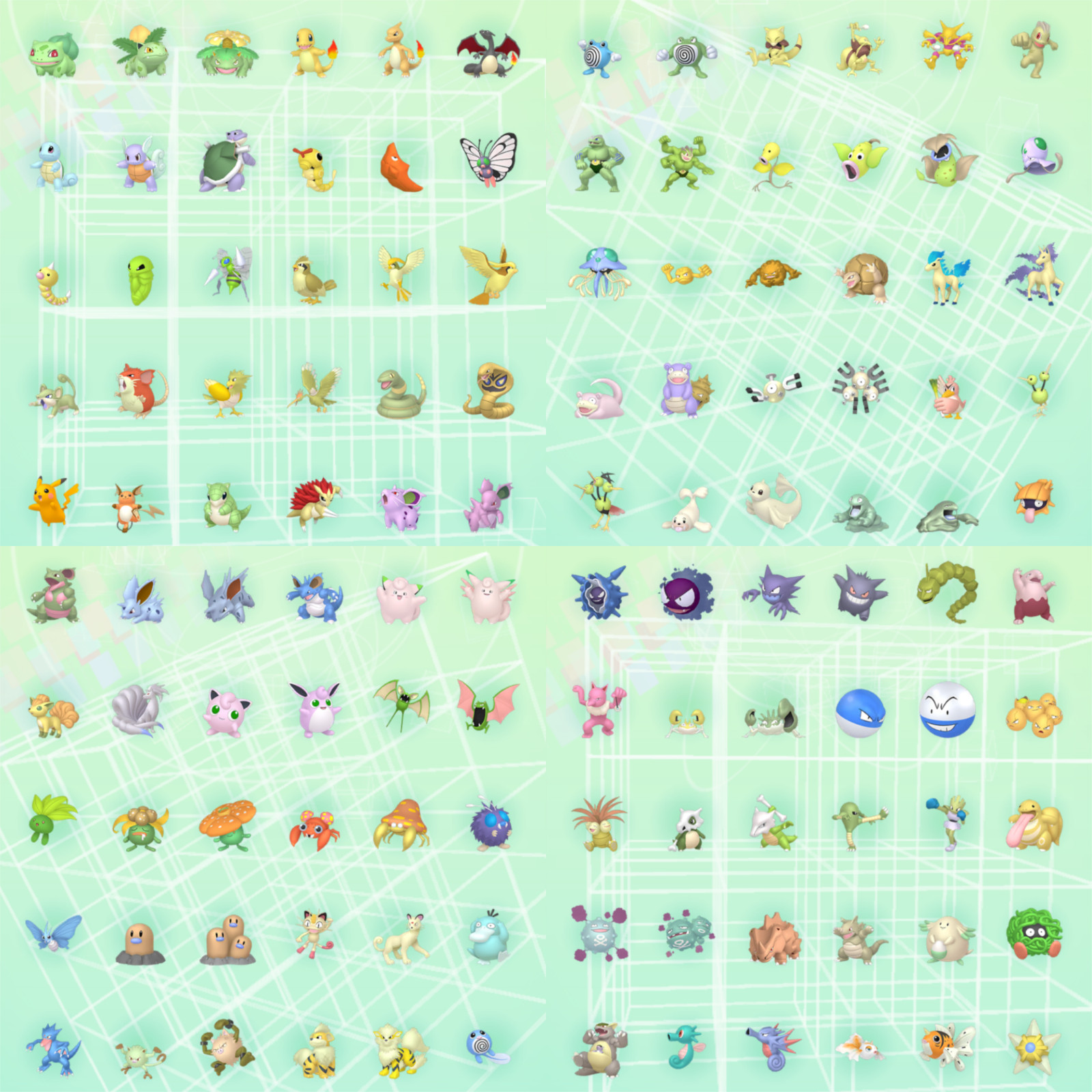 Pokemon HOME Gen 1-7 2404 Pokemon Normal + Shiny + Living Dex Event Complete