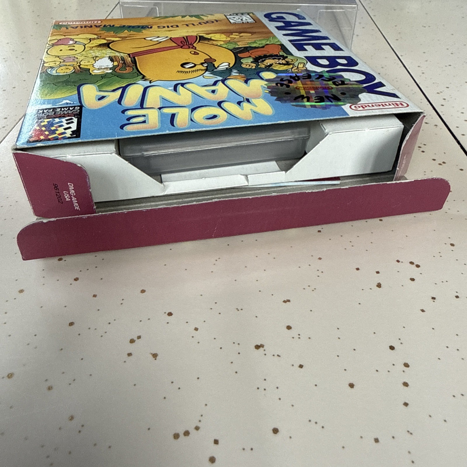 Mole Mania (Nintendo Gameboy Game Boy) Complete CIB excellent