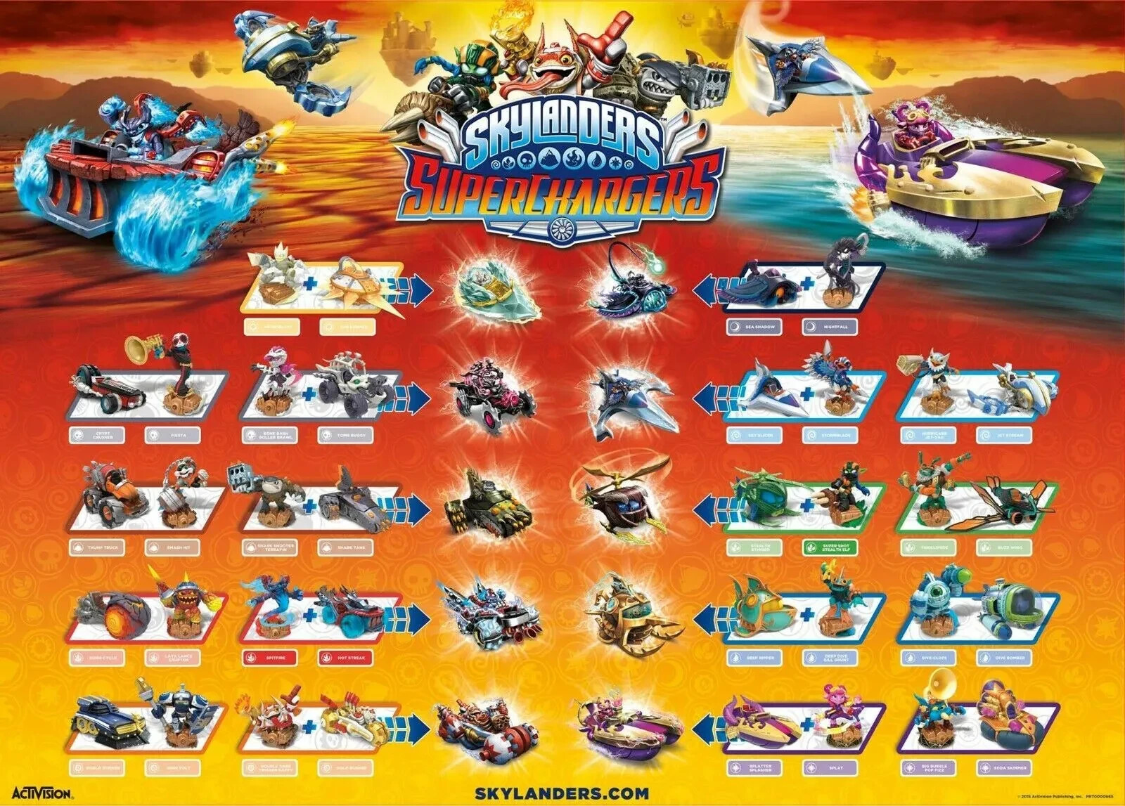 Skylanders imaginators Characters and Crystals NFC Cards