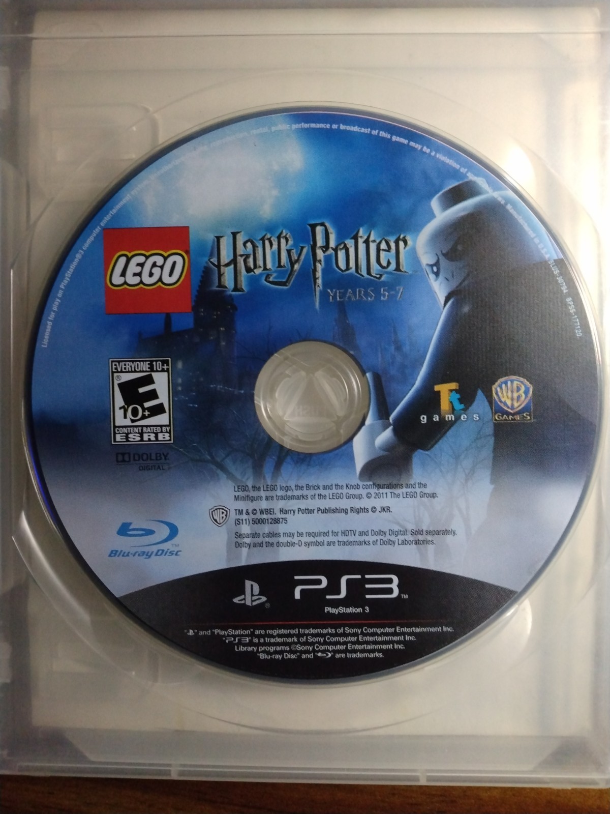 LEGO Harry Potter: Years 5-7 for PS3 – Disc and Case