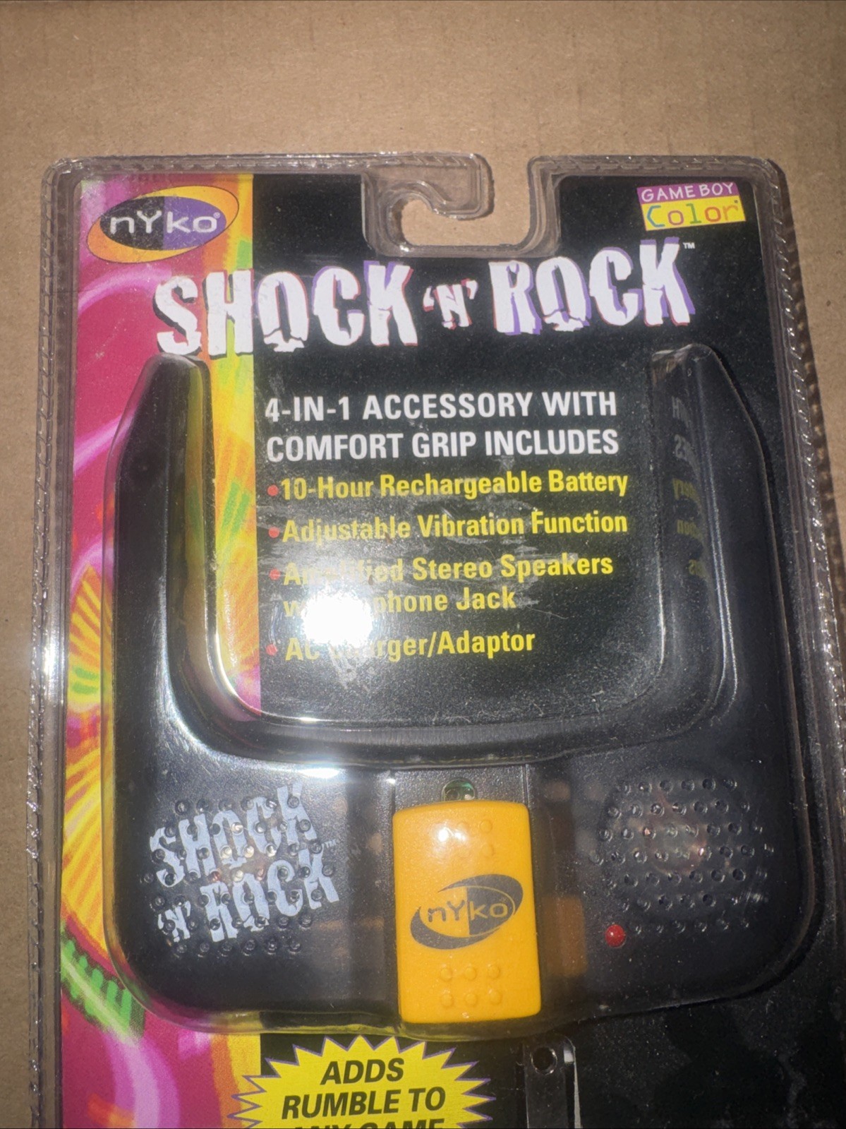 NYKO – Shock N Rock For Nintendo Game Boy Color 4-in-1 Accessory – Brand New!