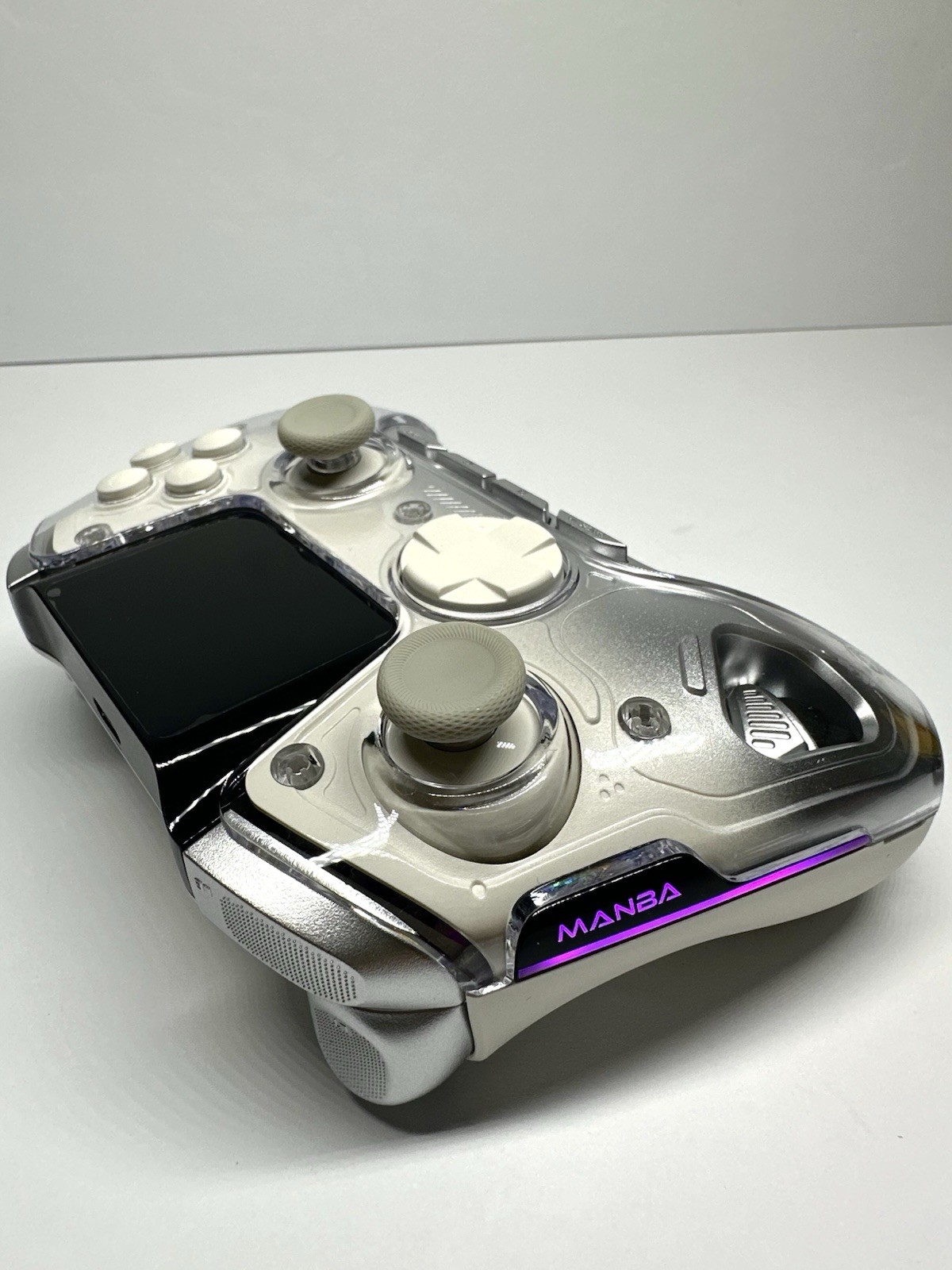Manba One Interactive Screen Wireless Controller Hall Effect PC Switch 2 RGB