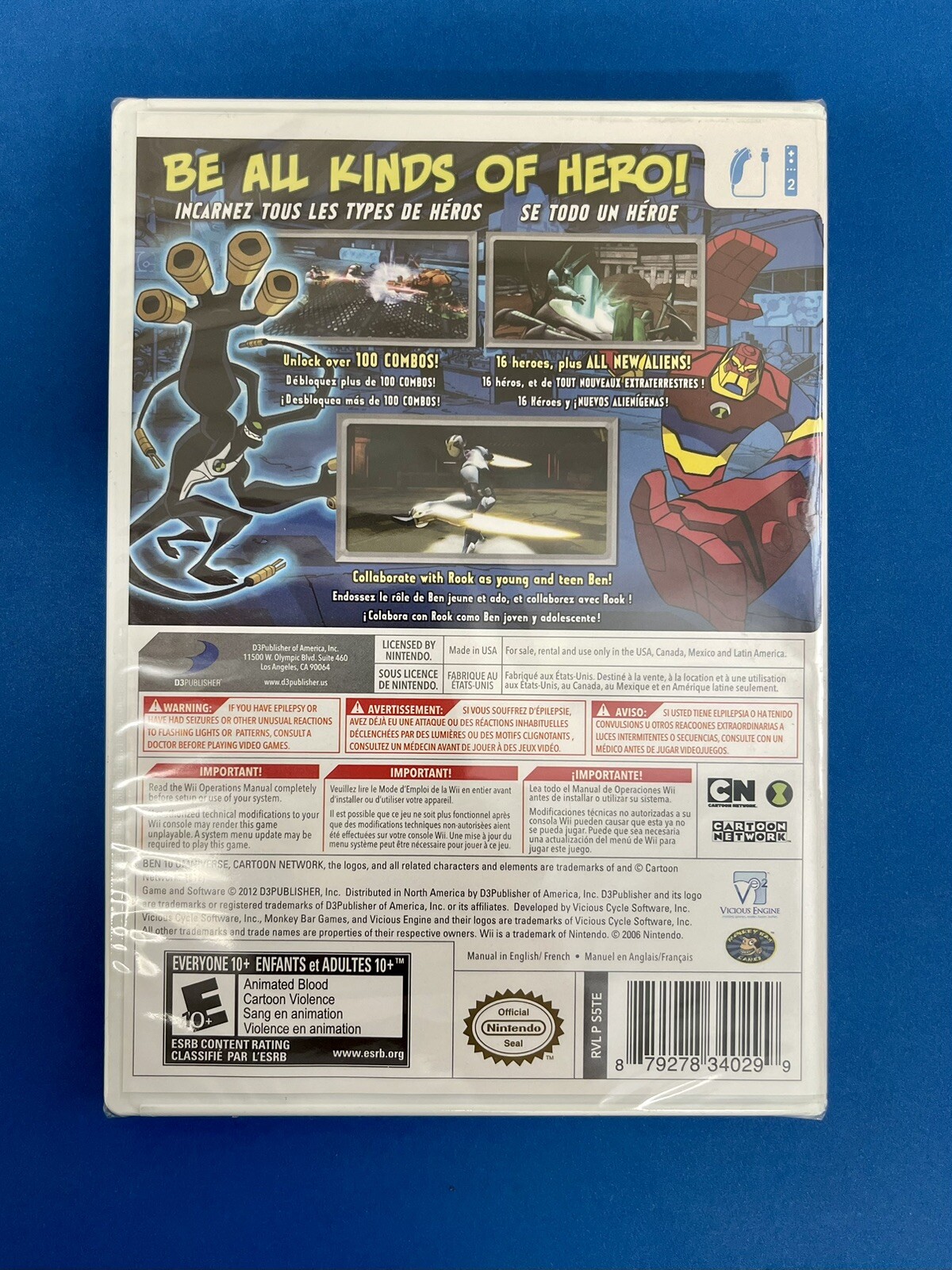 Ben 10: Omniverse (Nintendo Wii, 2012) Brand New & Sealed Wii