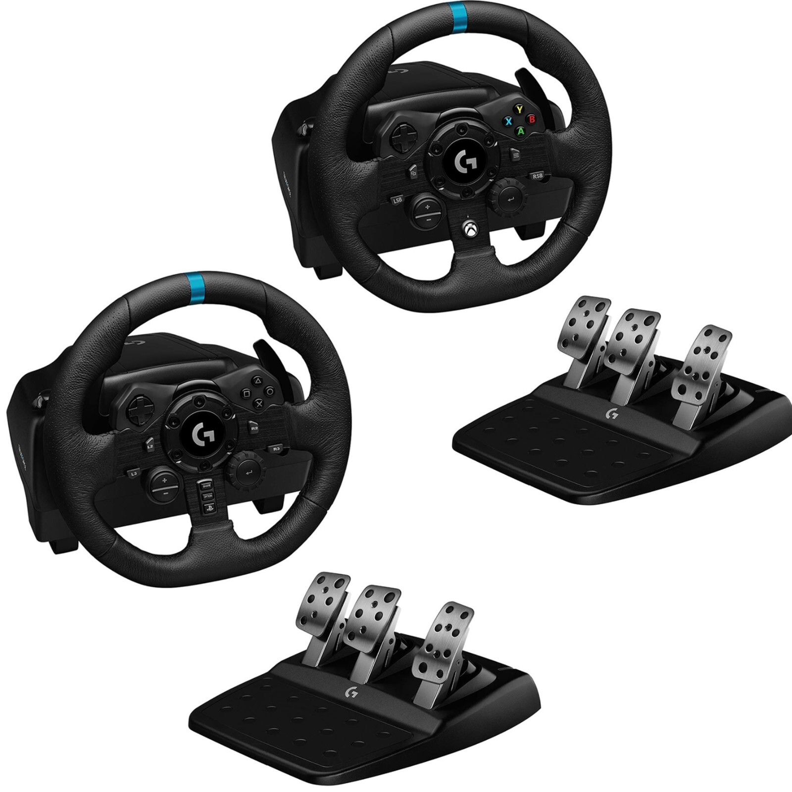 Logitech G923 Xbox & PlayStation Driving Force Racing Replacement Wheel & Pedals