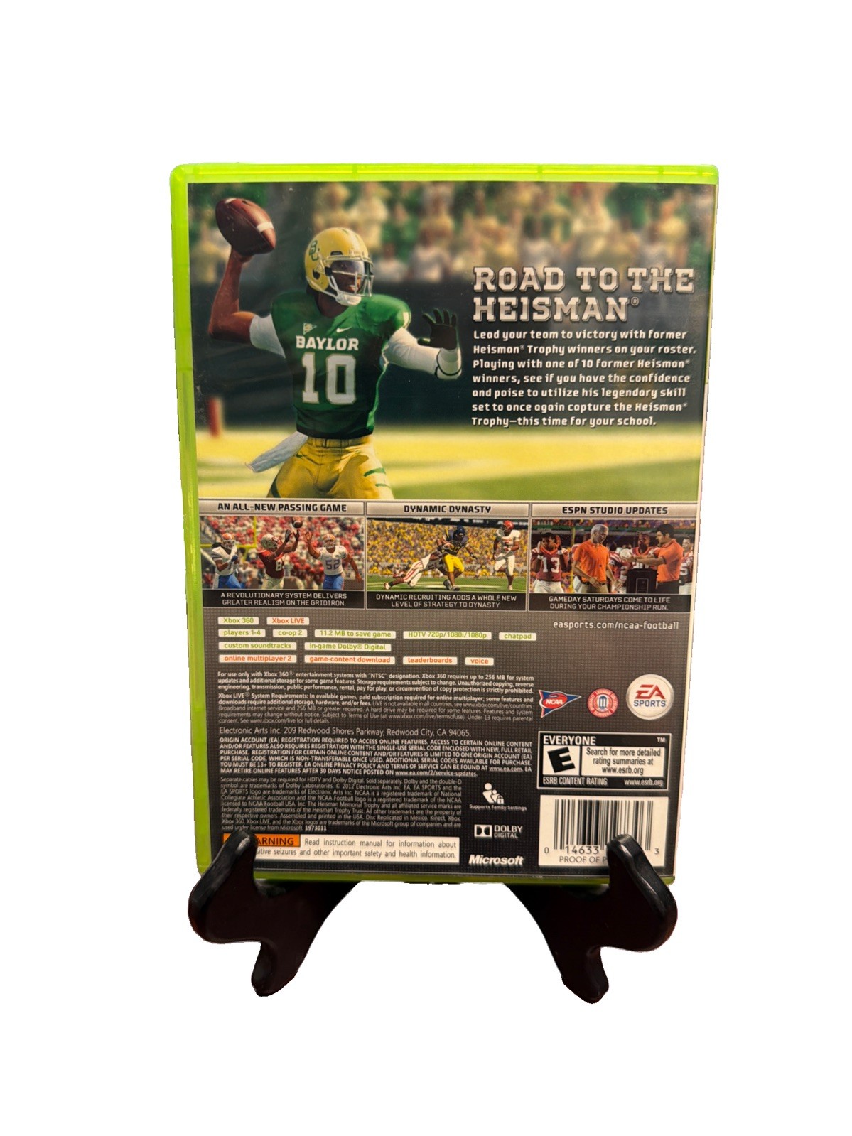 NCAA Football 13 (Xbox 360, 2012) Complete – Free Ship