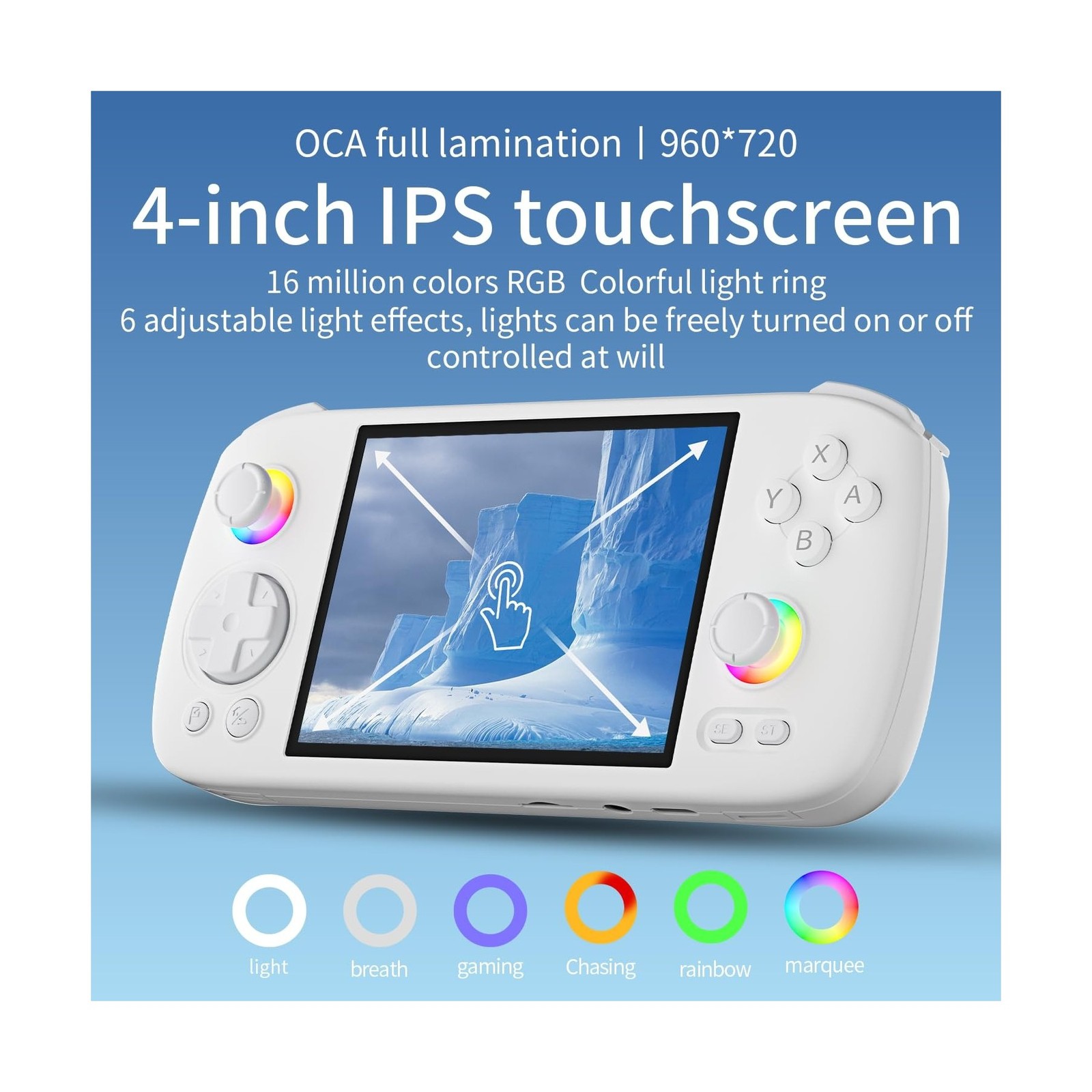 RG 406H Retro Handheld Game Console 4” IPS Screen Android 13 System Built-in…