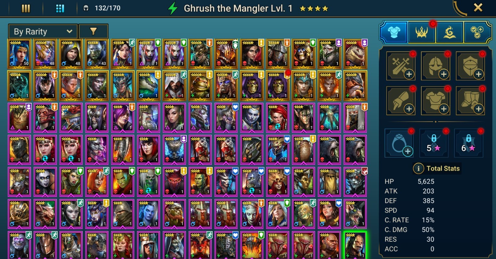 Raid Shadow Legends | Starter acc with Vulkanos : 100k energy/ 28 Legendary hero