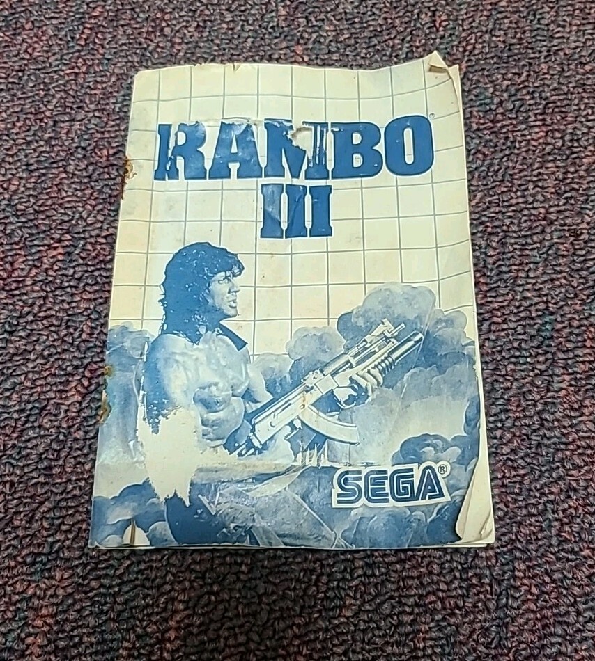 Rambo III 3 (Sega Master System) Sega Master System