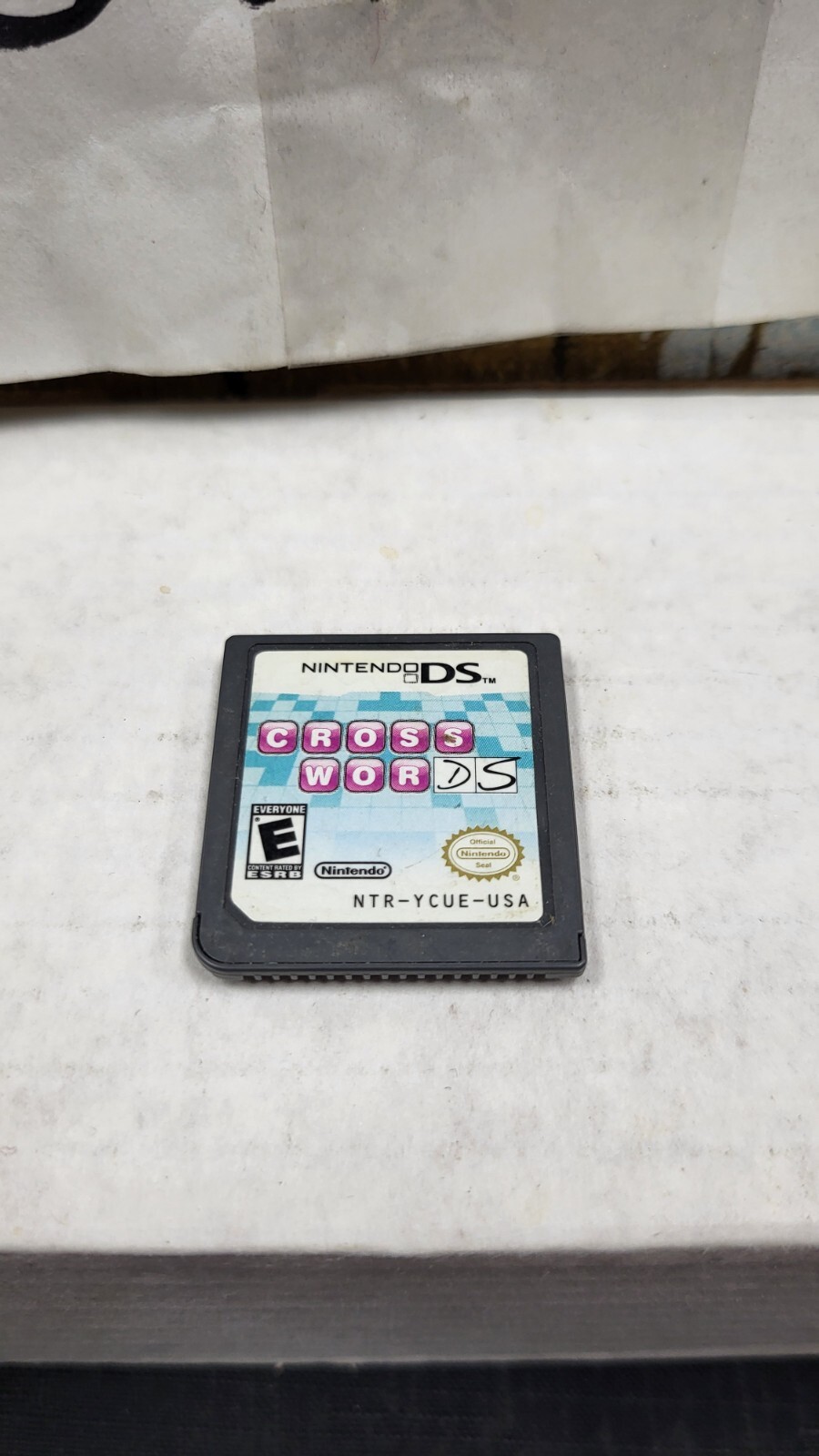 CROSSWORDS DS NINTENDO DS VIDEO GAME NO BOX OR MANUAL