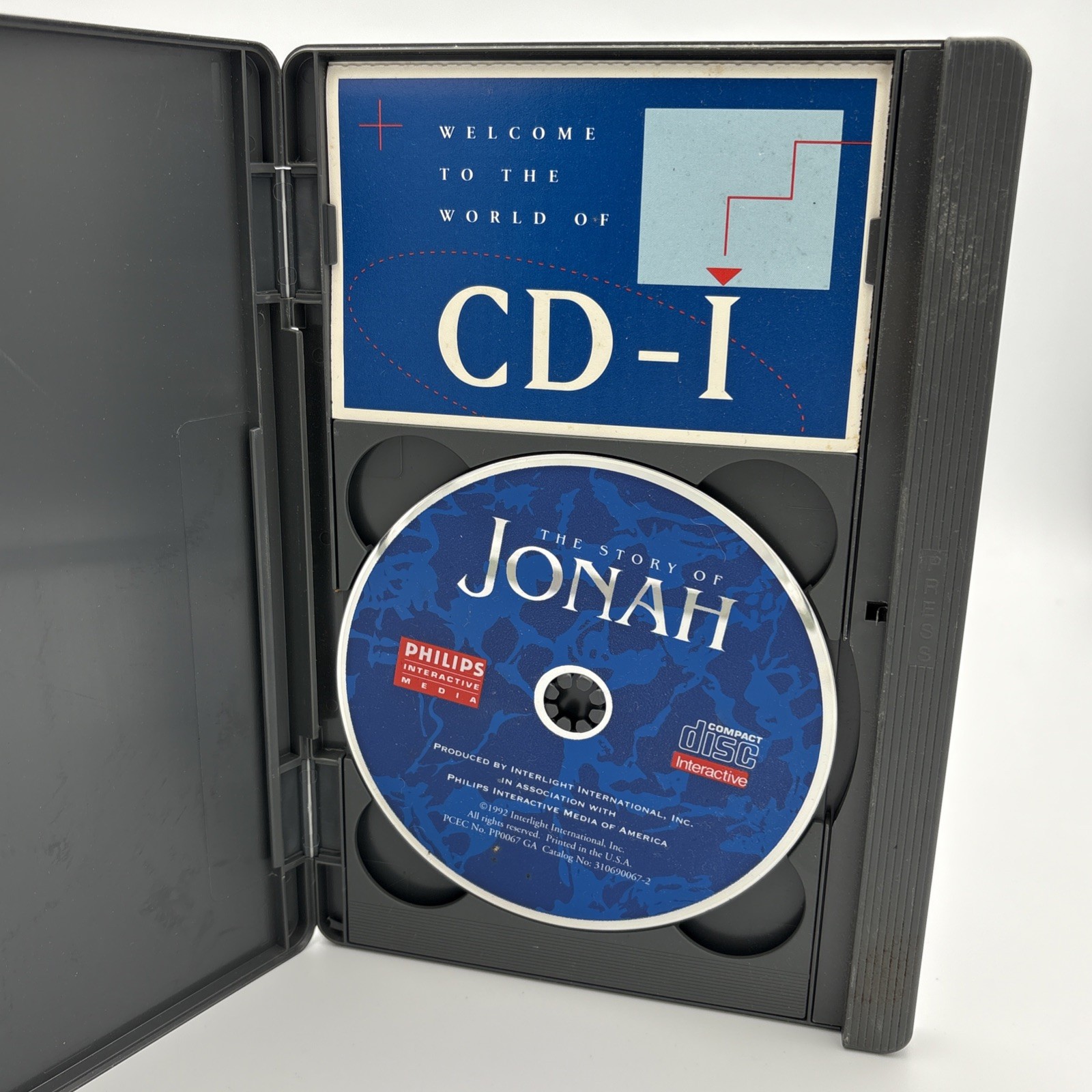 The Story Of Jonah Philips CD-I Game Children’s Bible Stories Interactive