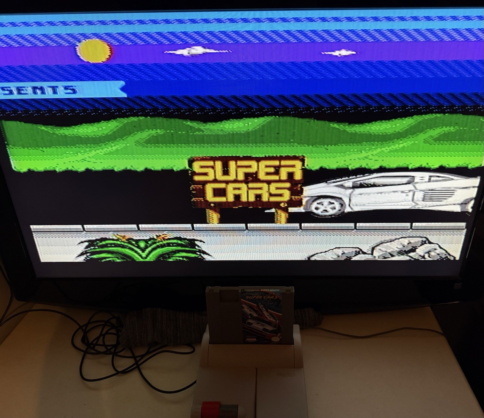 Super Cars CART ONLY (Nintendo, NES 1991) Tested Combine Shipping RARE🔥