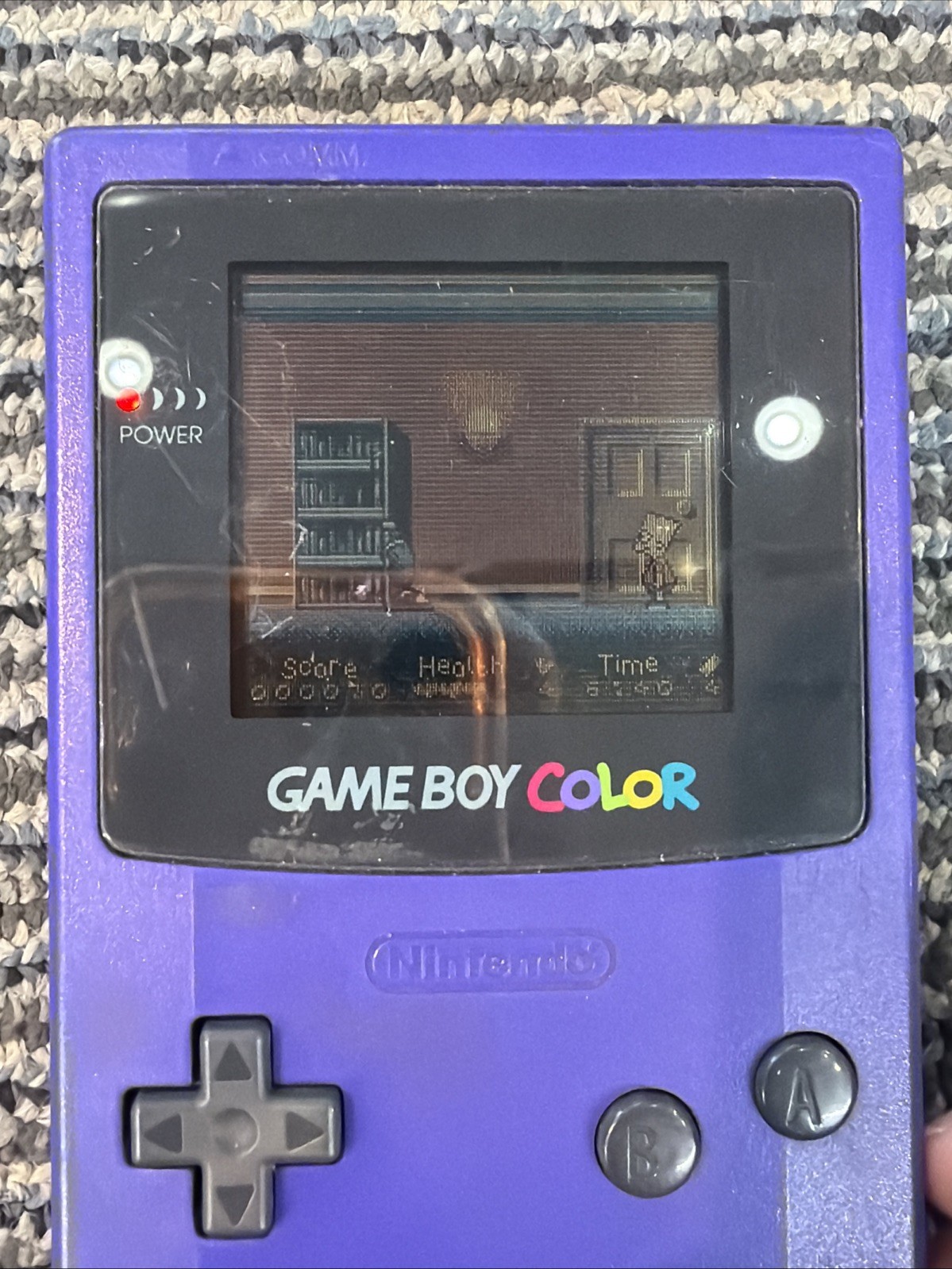 The Simpsons Night of the Living Treehouse of Horror Nintendo Game Boy Color