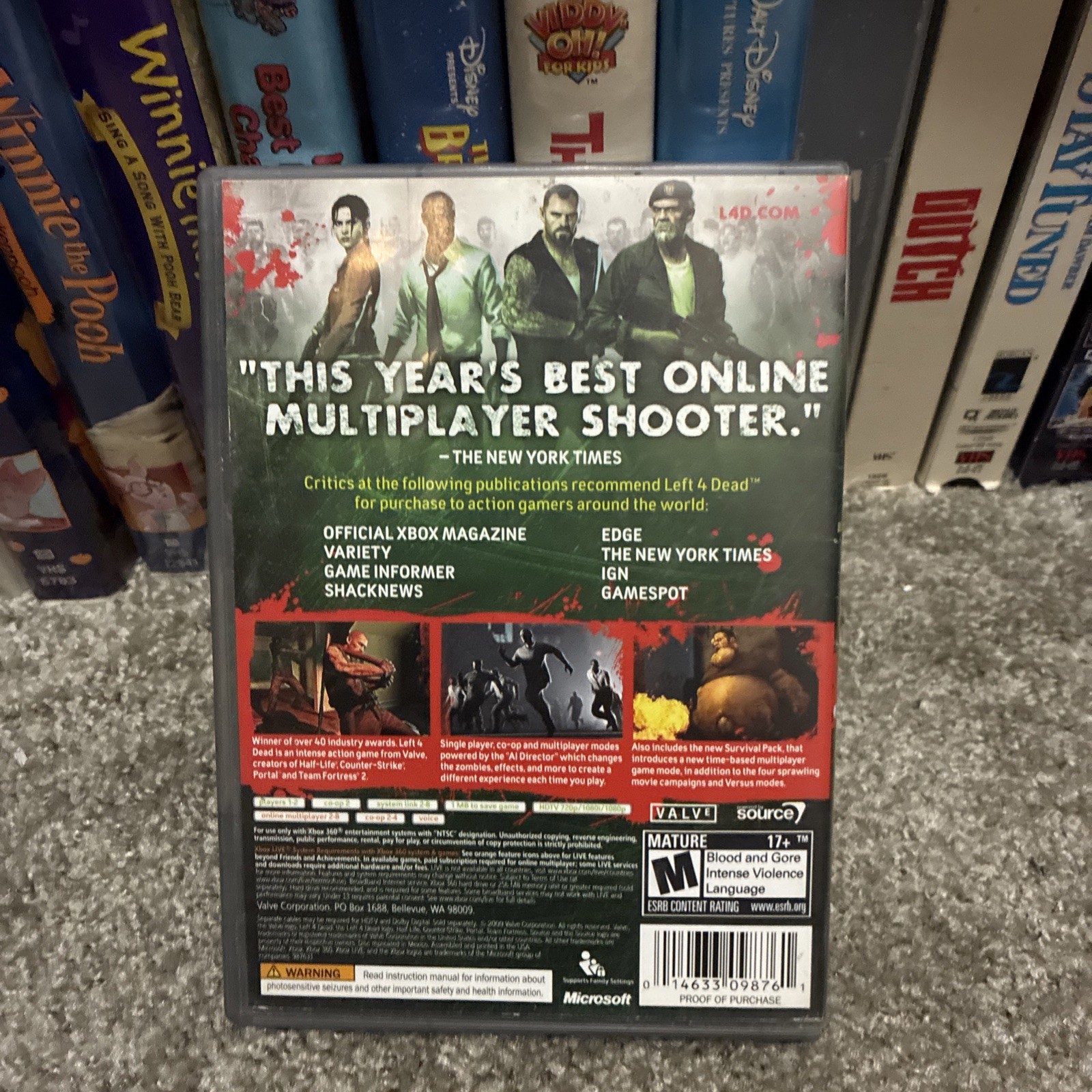 Left 4 Dead — Game of the Year Edition (Microsoft Xbox 360, 2009)