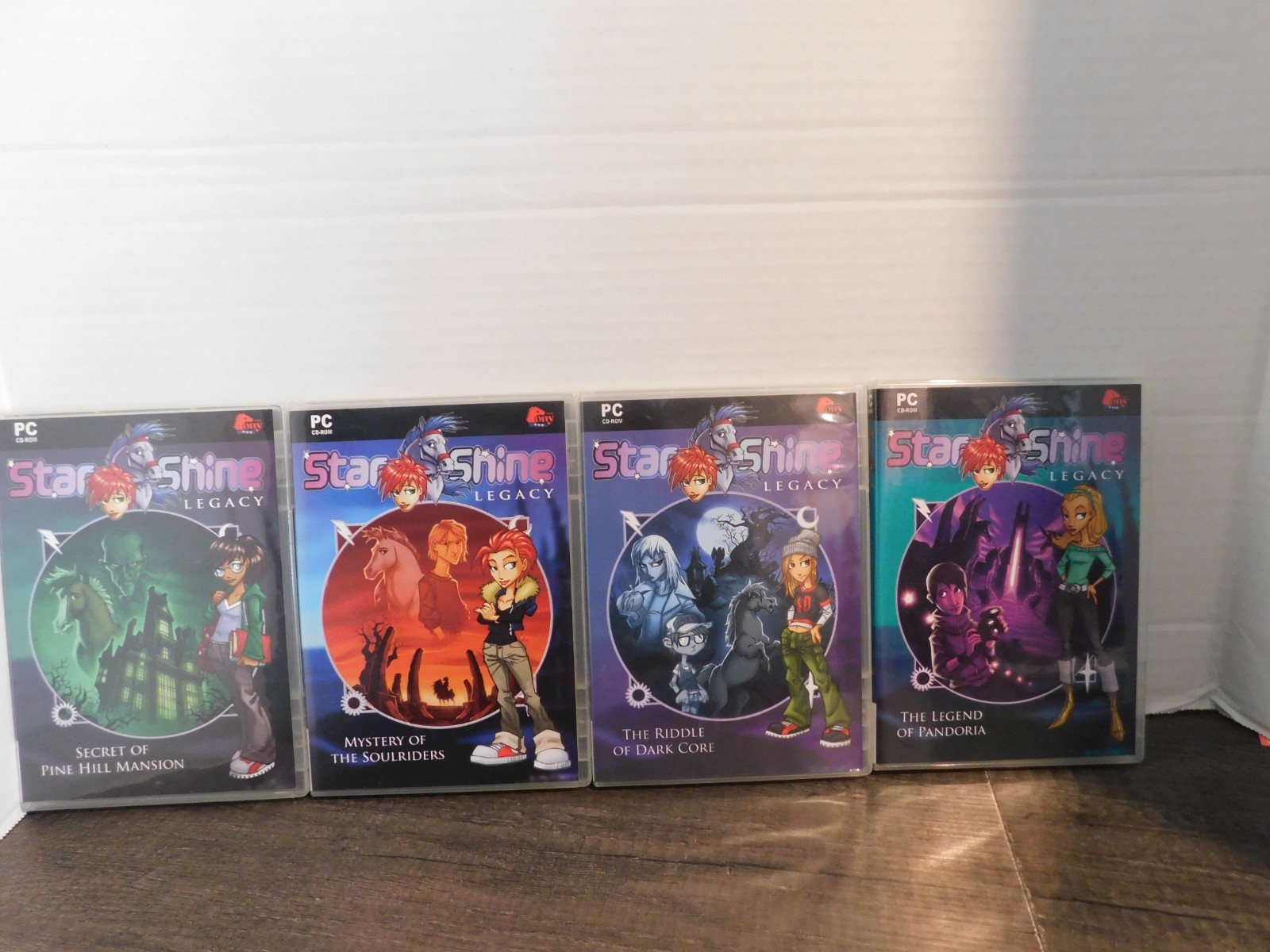 Star Shine Legacy Complete 4 Game Disc Set PC CD-ROM