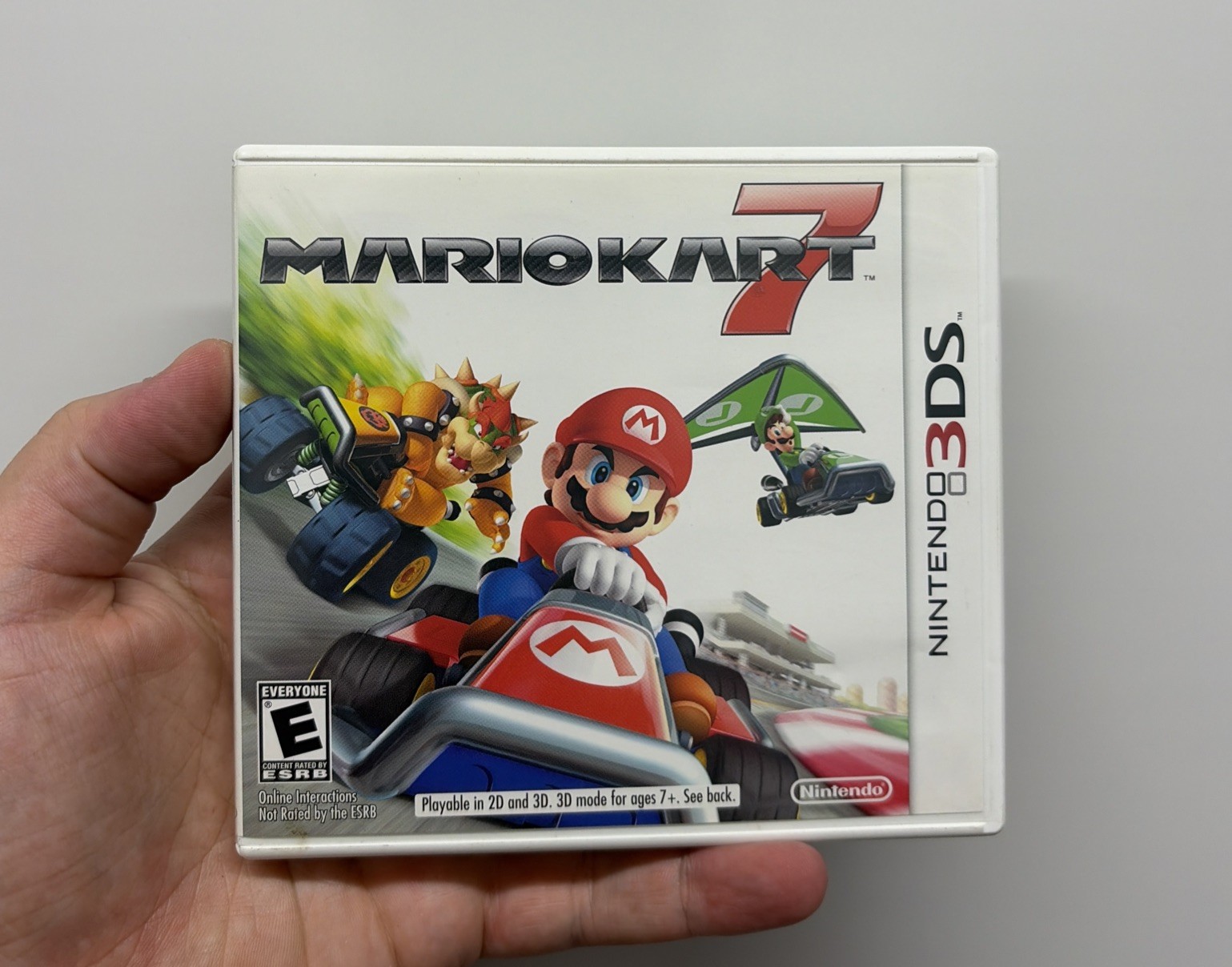 Mario Kart 7 (Nintendo 3DS, 2011) Case & Manual Only – Game NOT Included