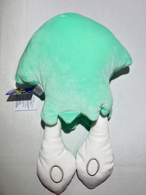 Genuine Splatoon 3 Inkling Squid LIGHT BLUE 16″ Plush – Little Buddy 1879