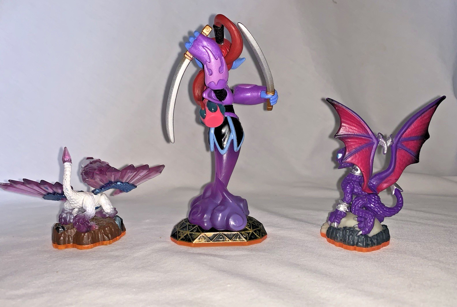 SKYLANDERS GIANTS Ninjini Flashwing Cynder FIGURES COMBO UNTESTED